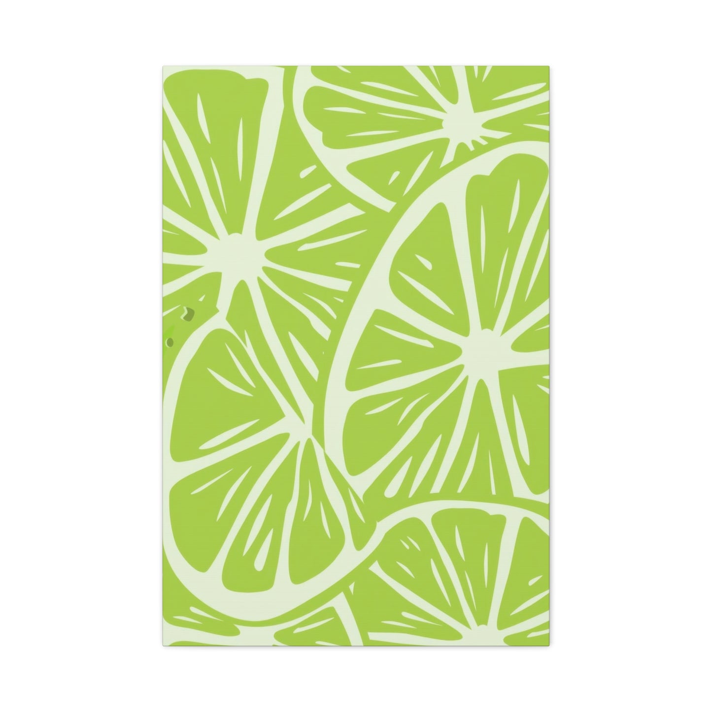 Cool Citrus Fruit Green Wall Art & Canvas Prints