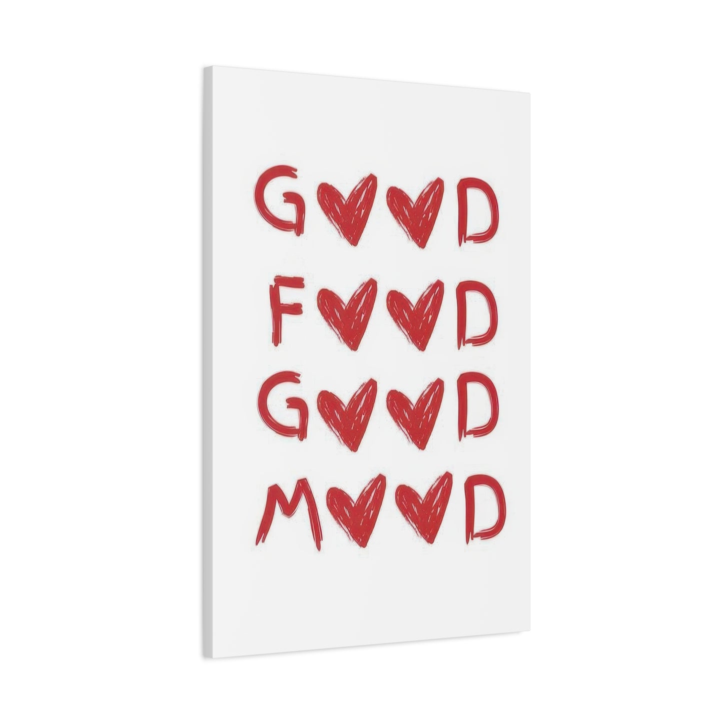 Good Food Good Mood Wall Art & Canvas Prints