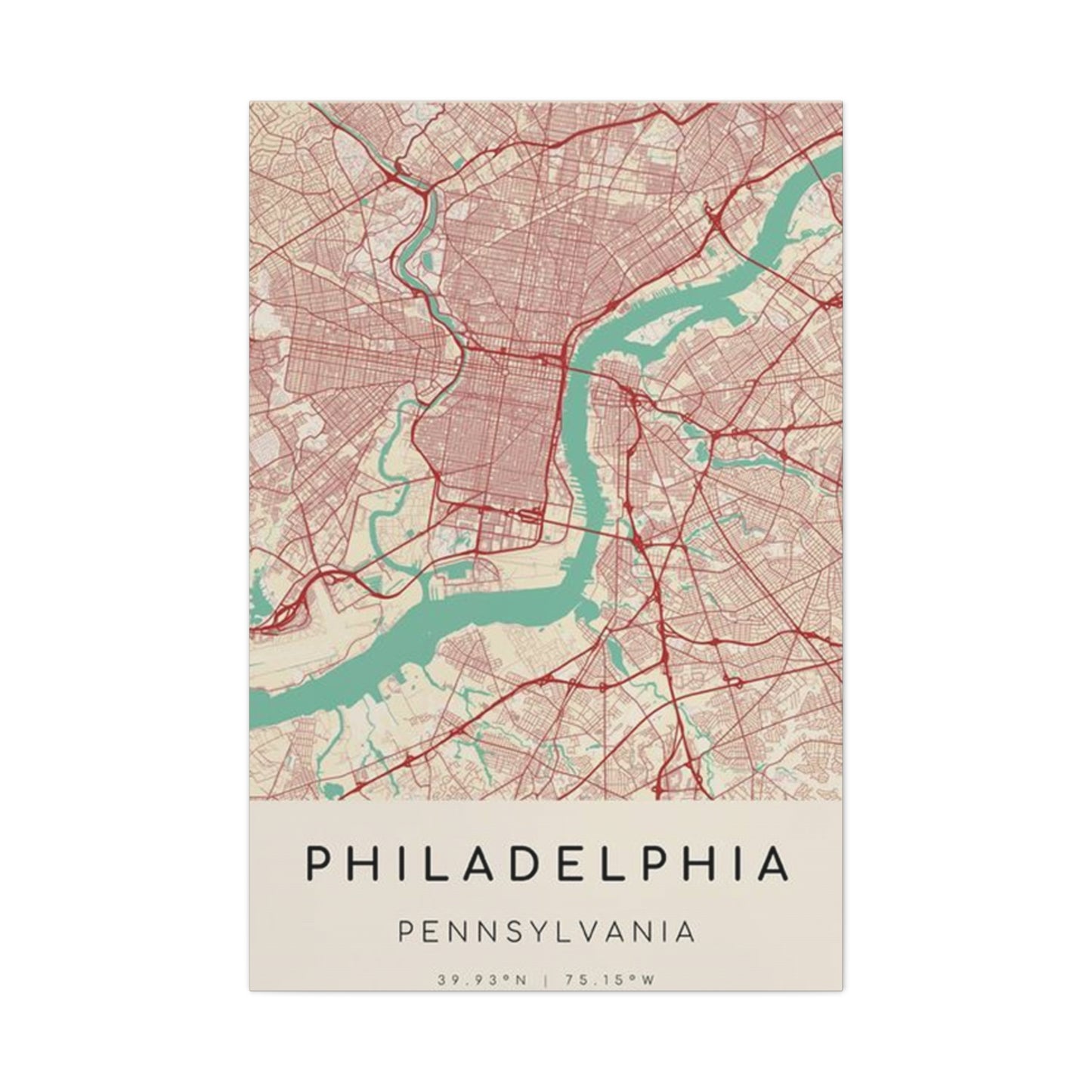 River In Philadelphia Wall Art & Canvas Prints