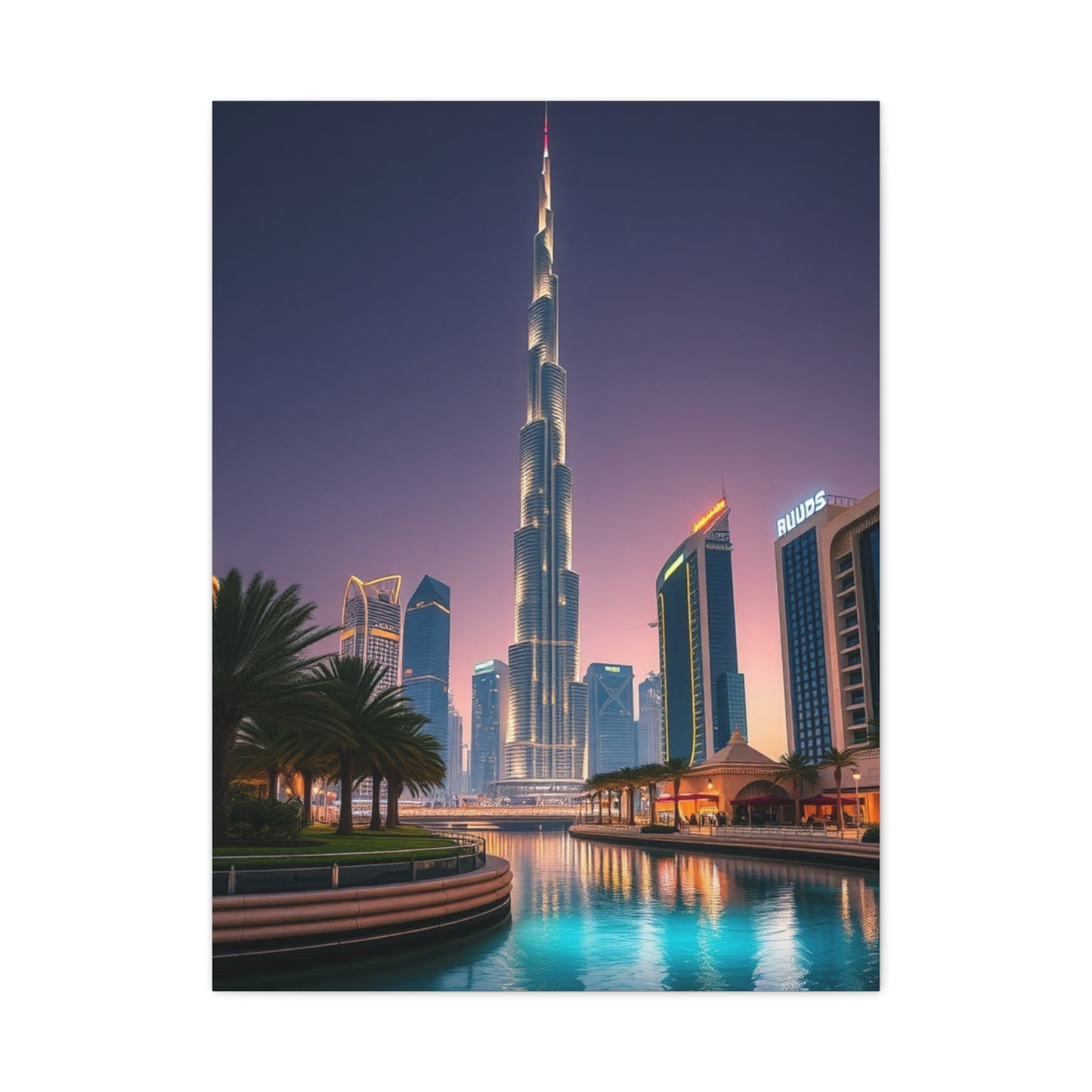 Dubai Art Refined Canvas Wall Art & Canvas Print