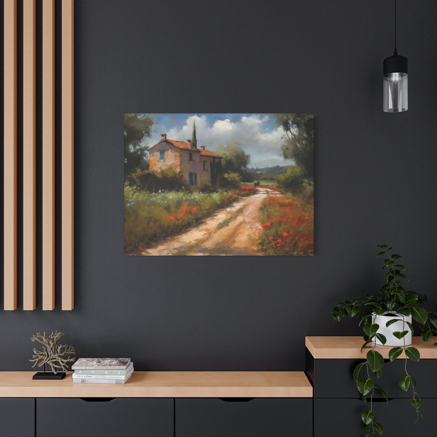 Countryside Path French Wall Art & Canvas Prints