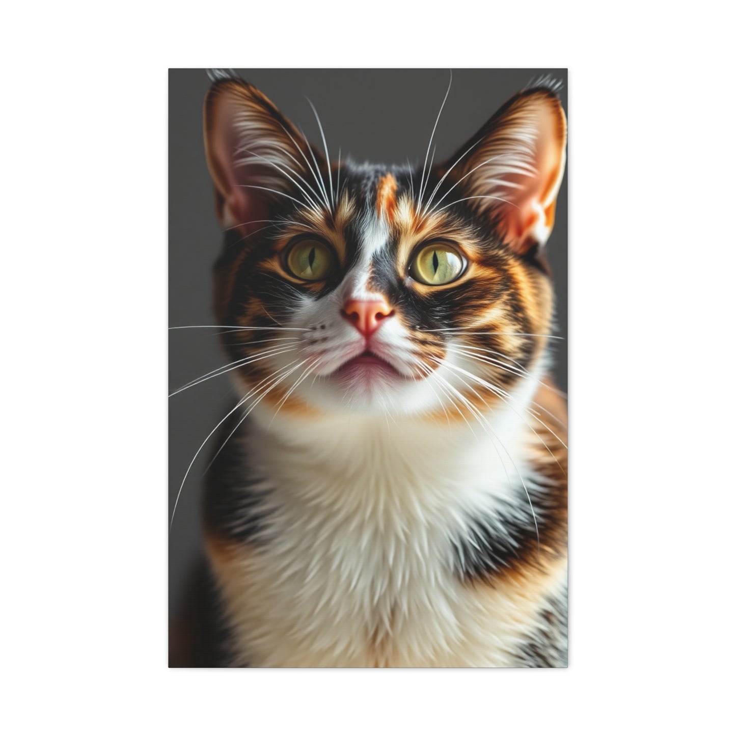 Vision Calico Cat Art Art Wall Art & Canvas Print