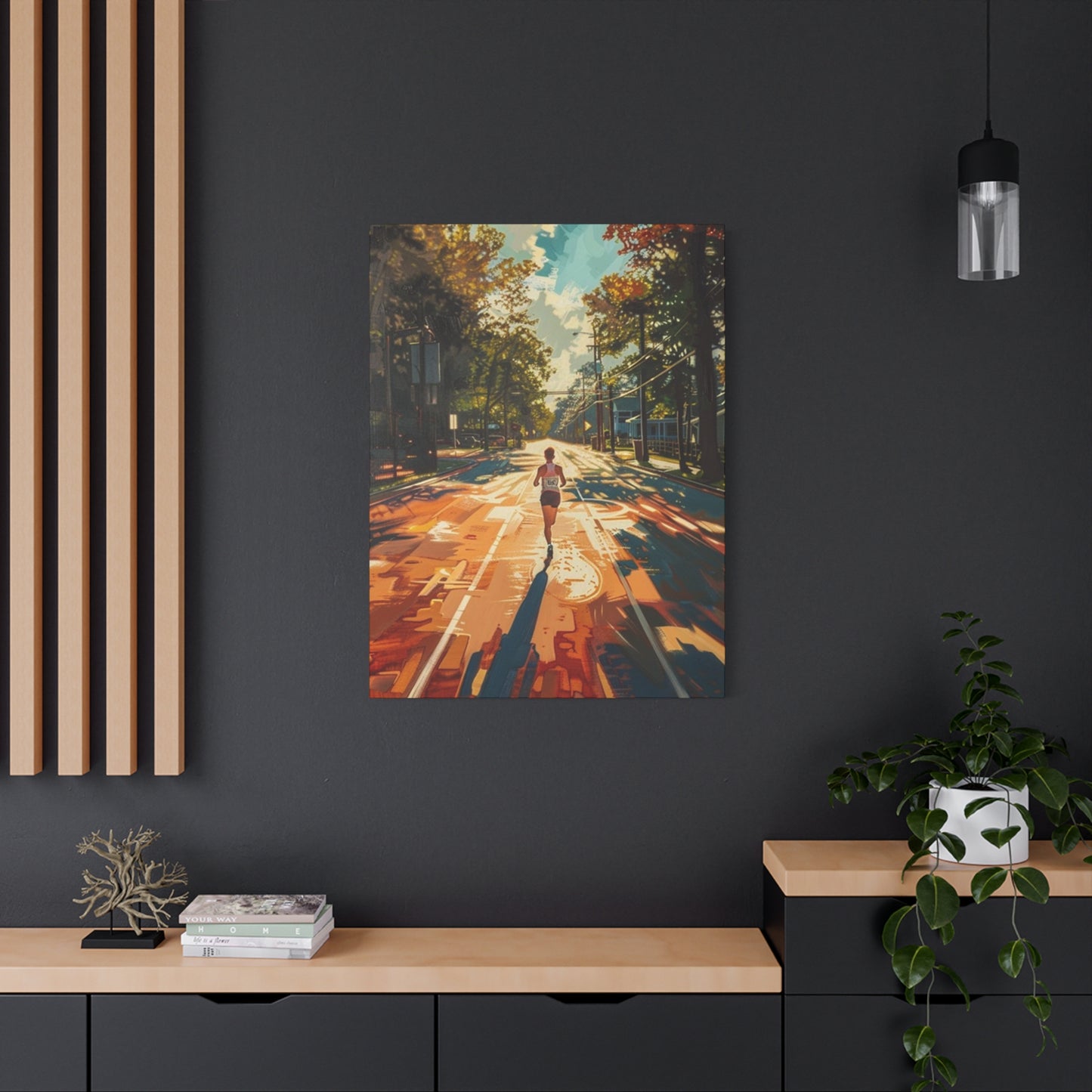 Morning Running Wall Art & Canvas Prints