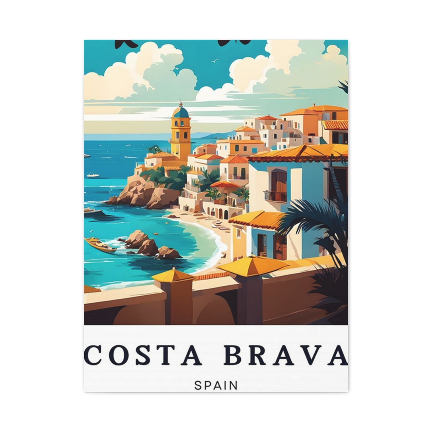 Costa Brava City Wall Art & Canvas Prints
