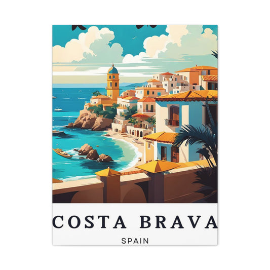 Costa Brava City Wall Art & Canvas Prints