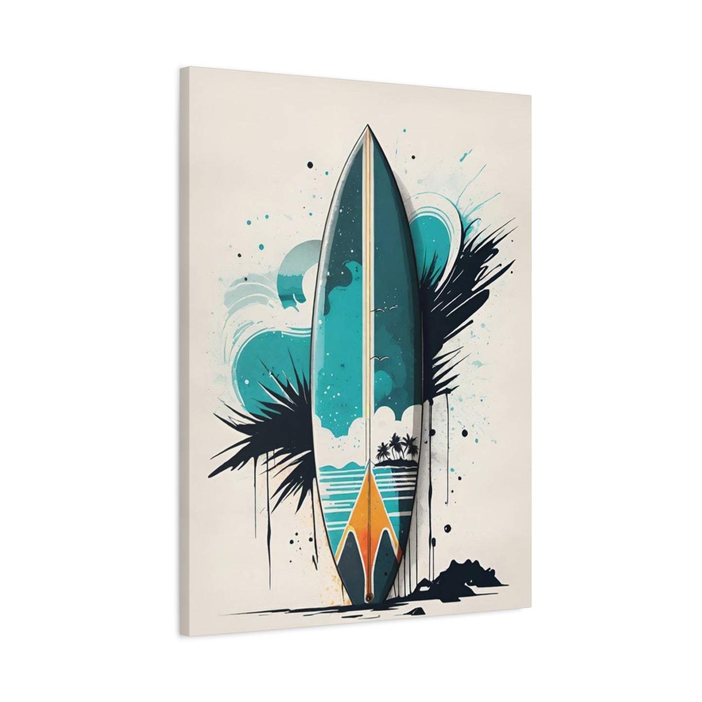 Surf Board Poster Wall Art & Canvas Prints