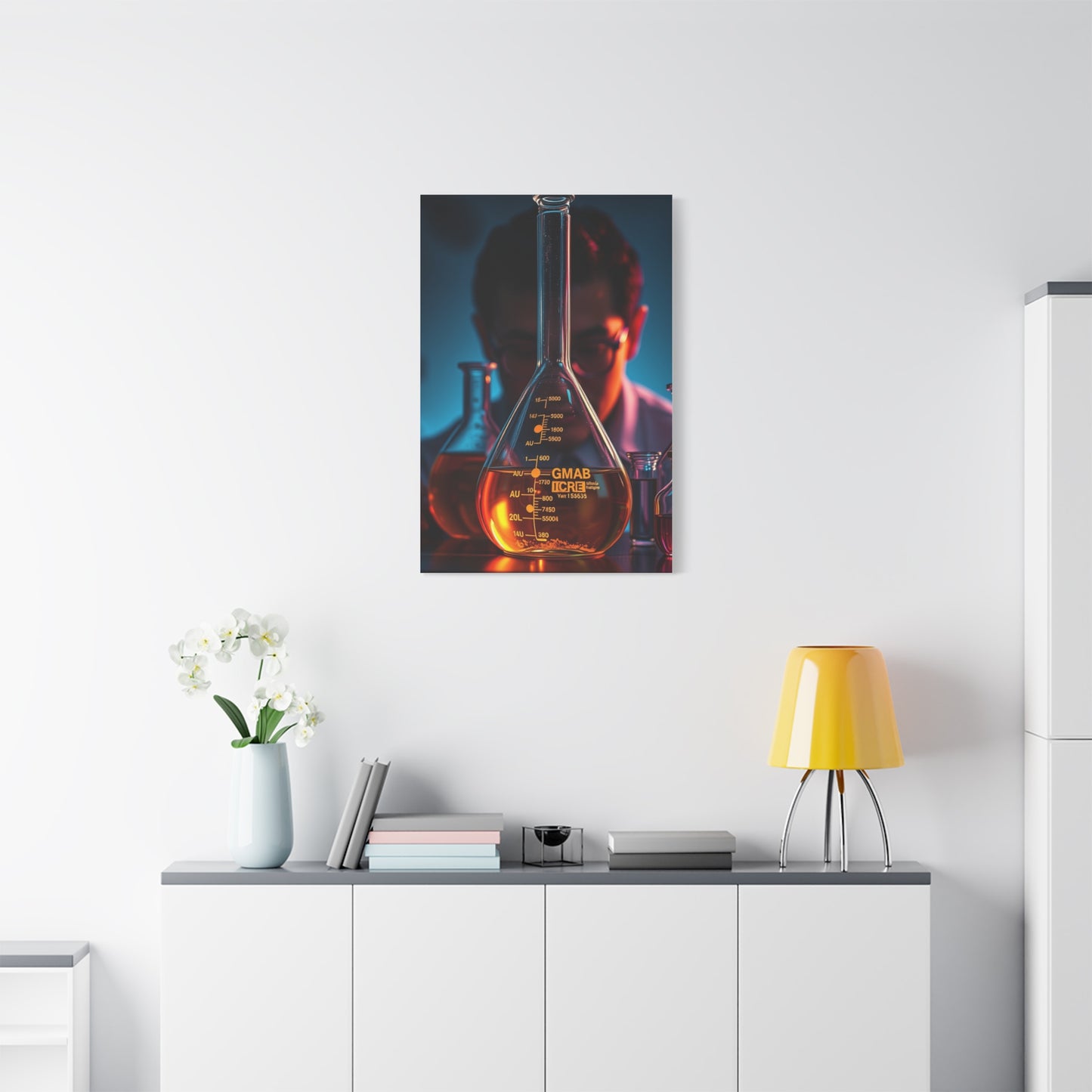 Chemistry Art Luxury Canvas Wall Art & Canvas Print