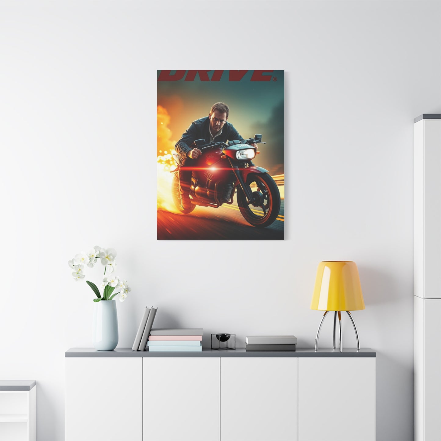Drive (Film) Art Refined Canvas Wall Art & Canvas Print