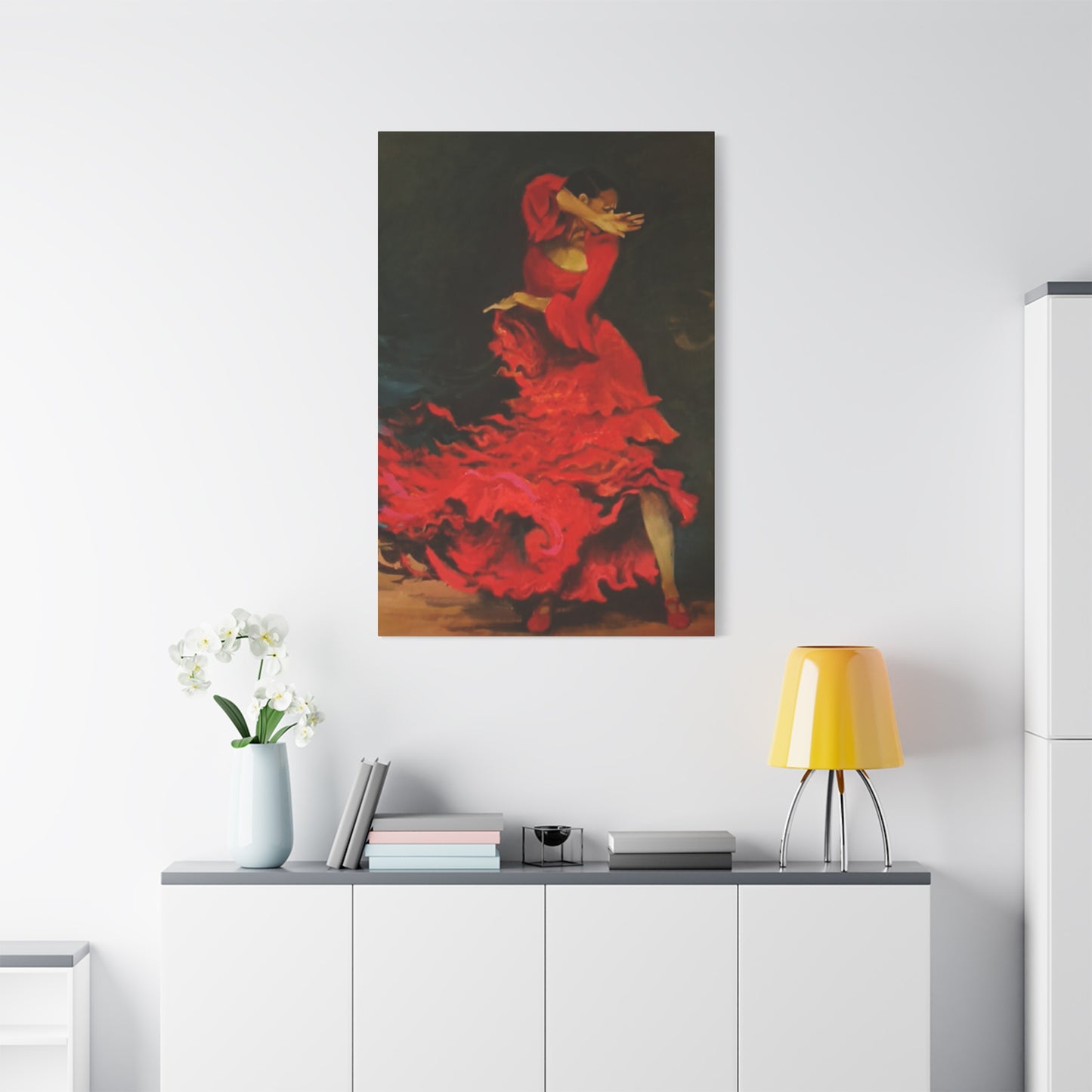 Spain Traditional Dance Wear Wall Art & Canvas Prints