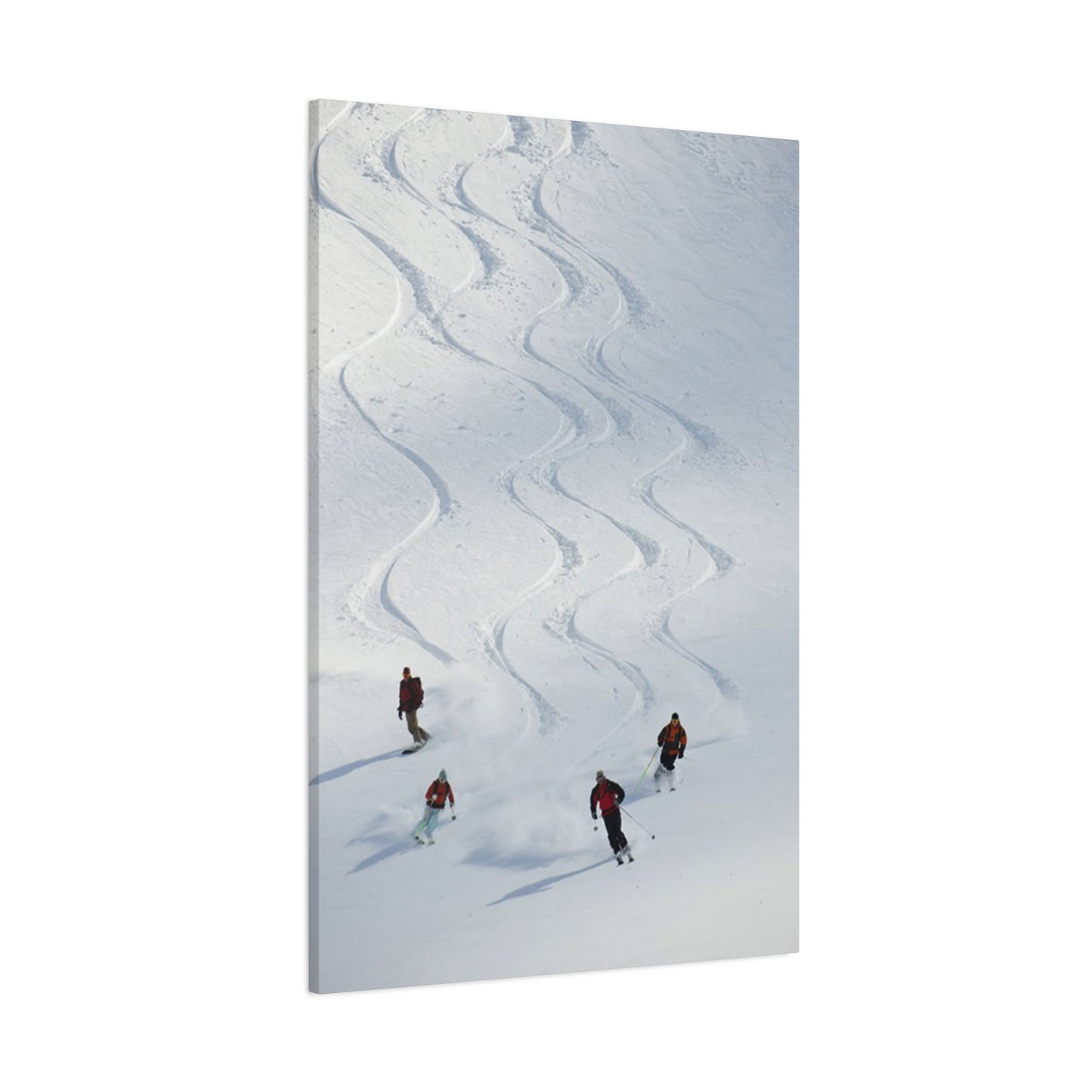 The Four Skiers Wall Art & Canvas Prints