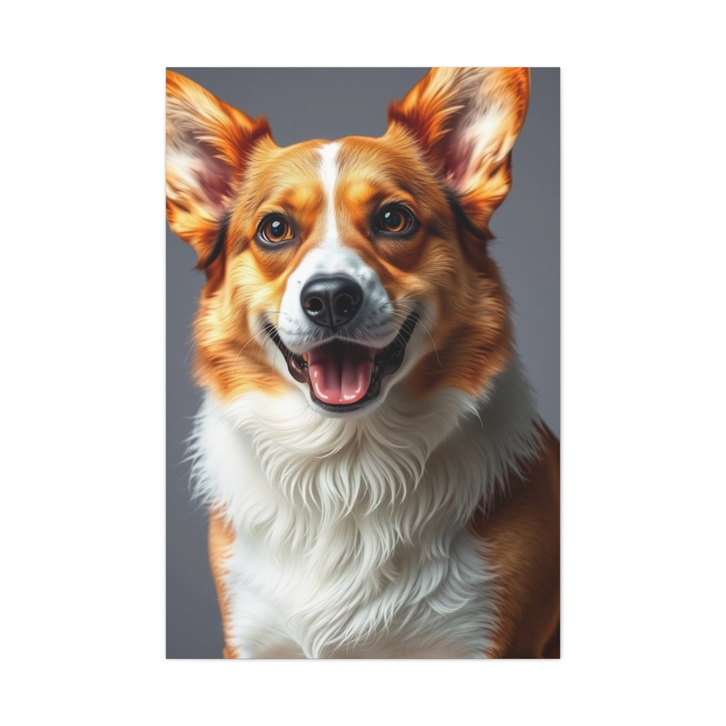 Elite Corgi Dog Art Vision Wall Art & Canvas Print