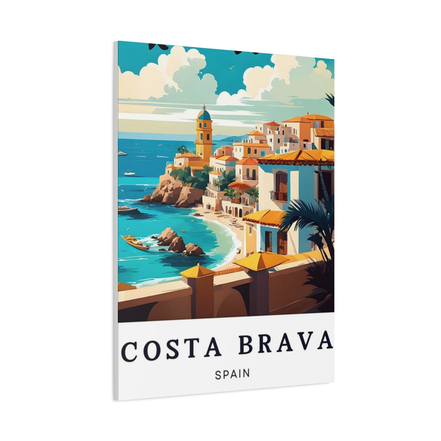 Costa Brava City Wall Art & Canvas Prints