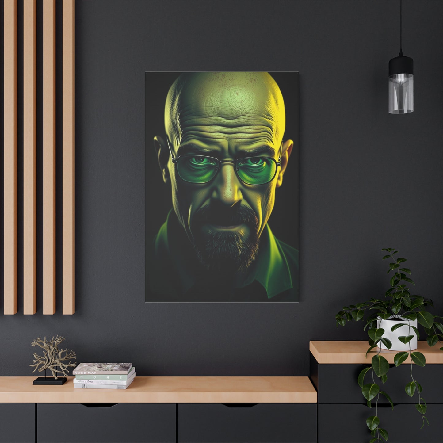 Vision Breaking Bad Art Art Wall Art & Canvas Print