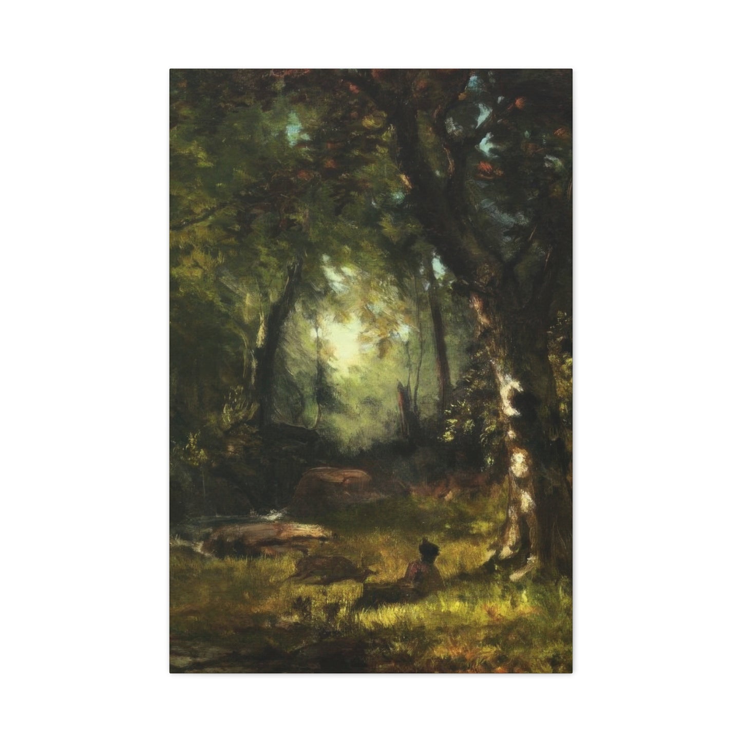 The Huntsman George Inness Wall Art & Canvas Prints