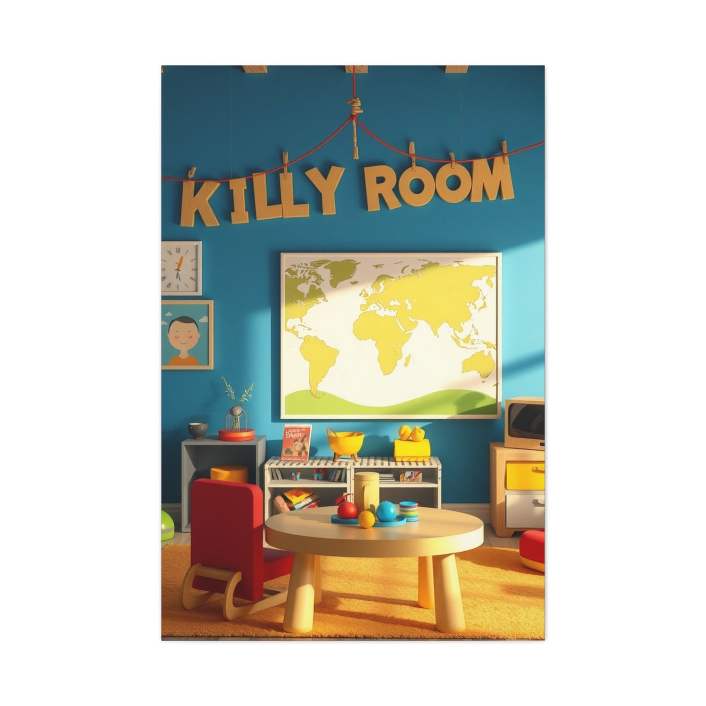 Collection Kids Playroom Art Art Wall Art & Canvas Print