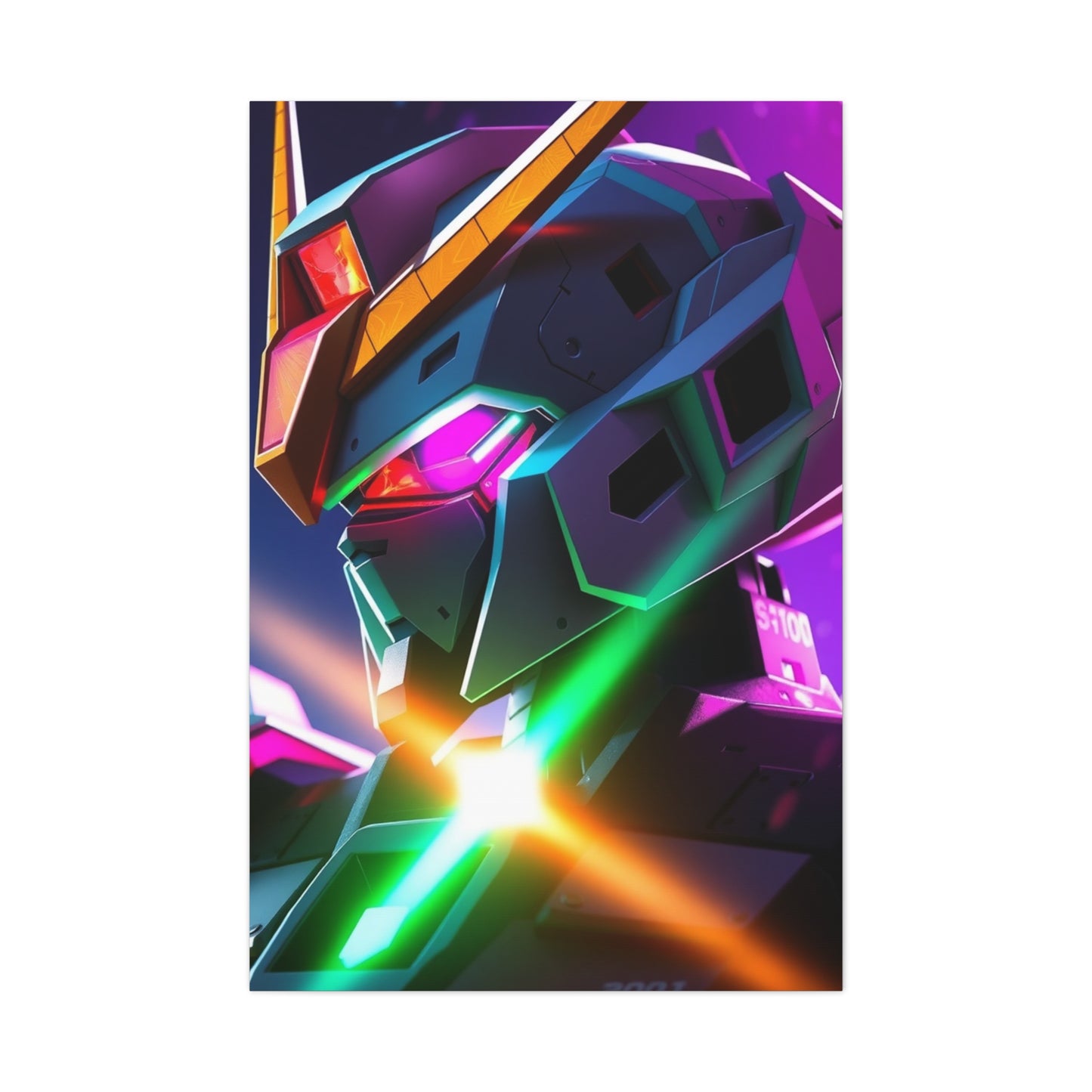Gundam Art Refined Canvas Wall Art & Canvas Print