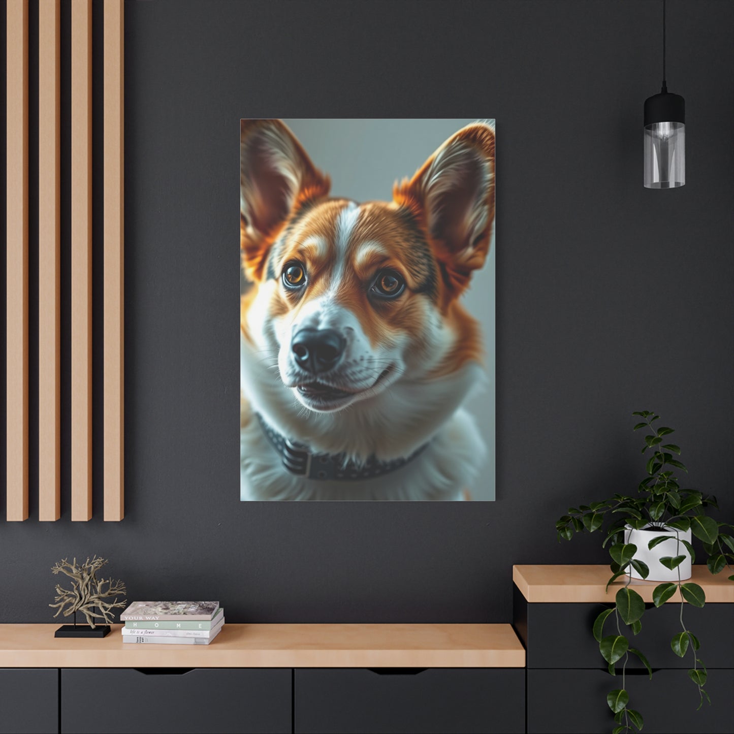 Corgi Dog Art Luxury Canvas Wall Art & Canvas Print