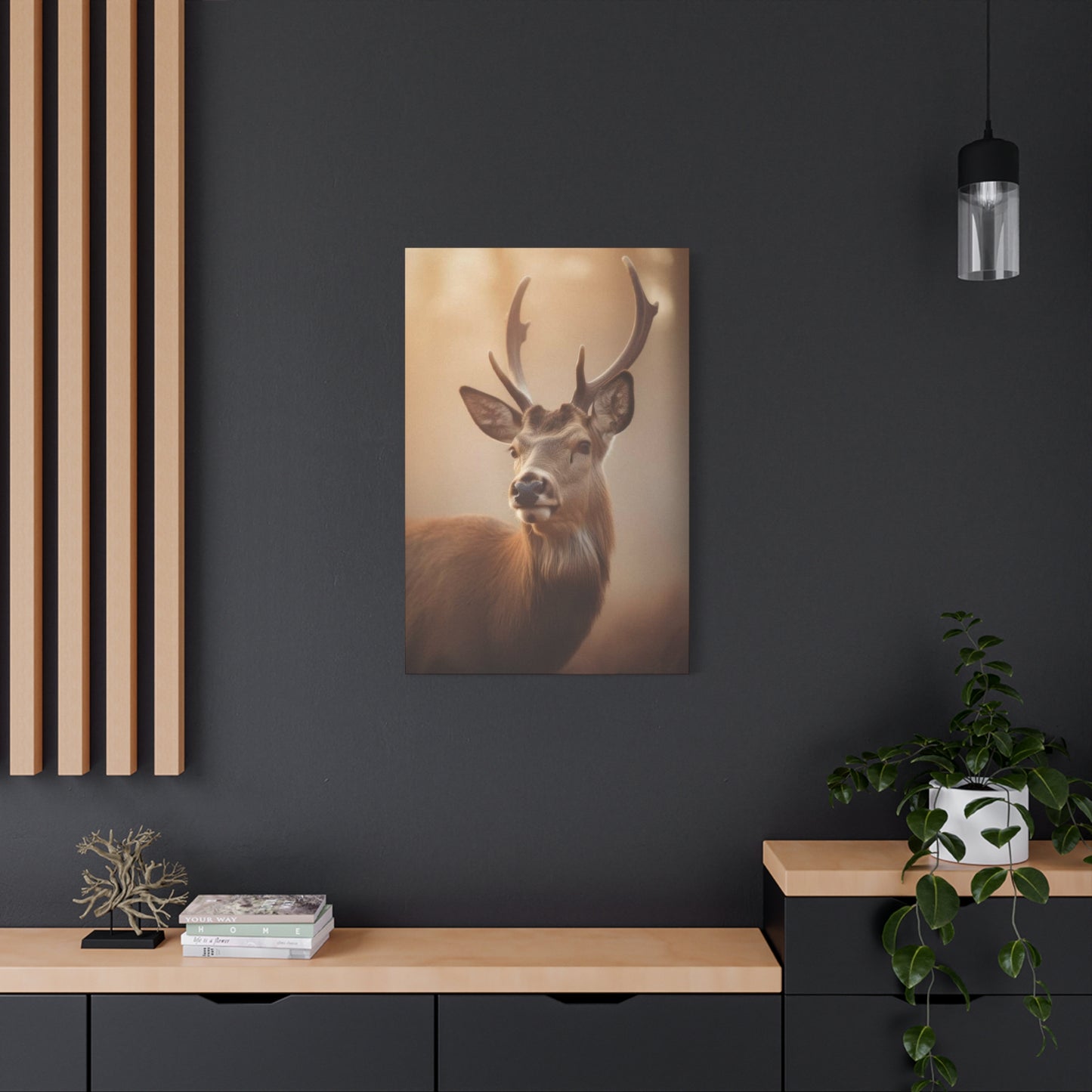 Deer Portrait Wall Art & Canvas Prints