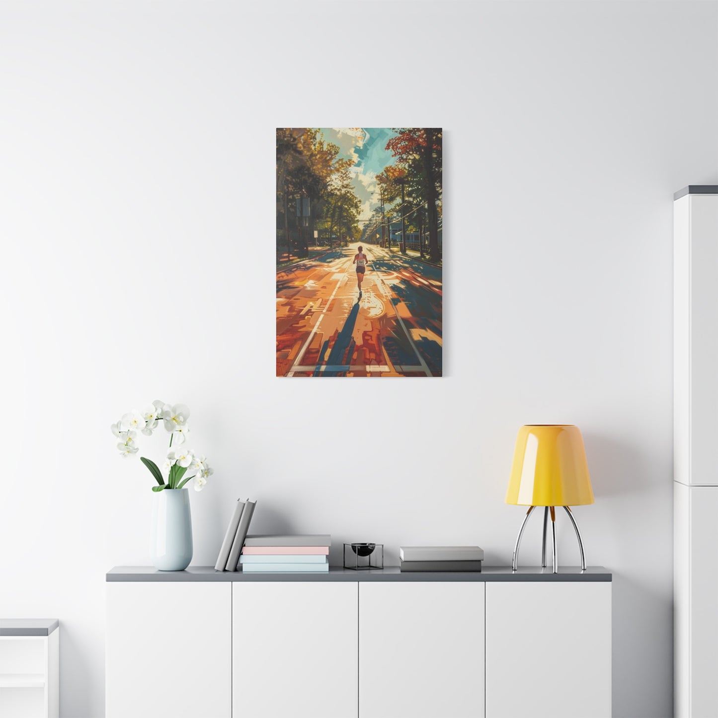 Morning Running Wall Art & Canvas Prints