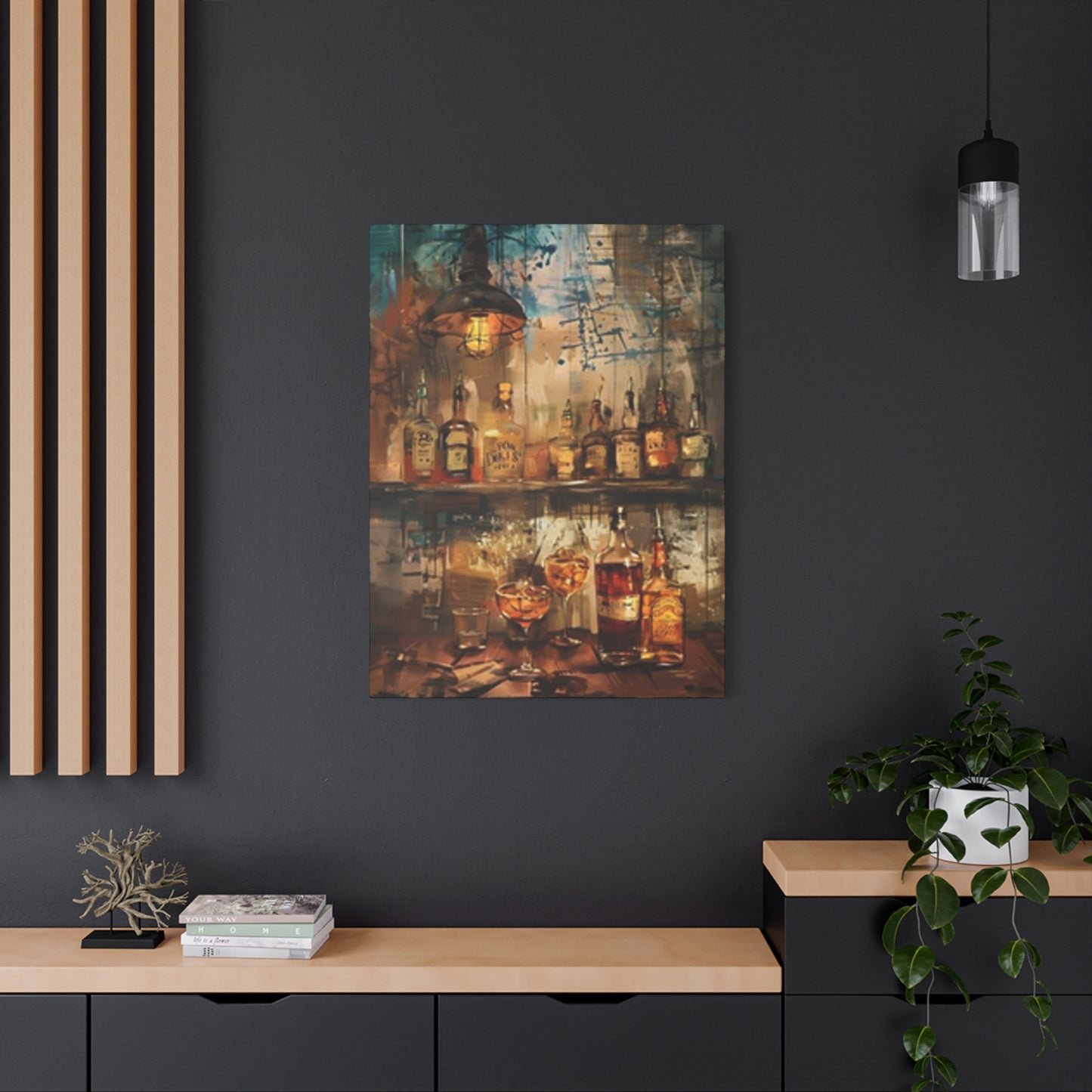 Old Whiskey Bar Wall Art & Canvas Prints