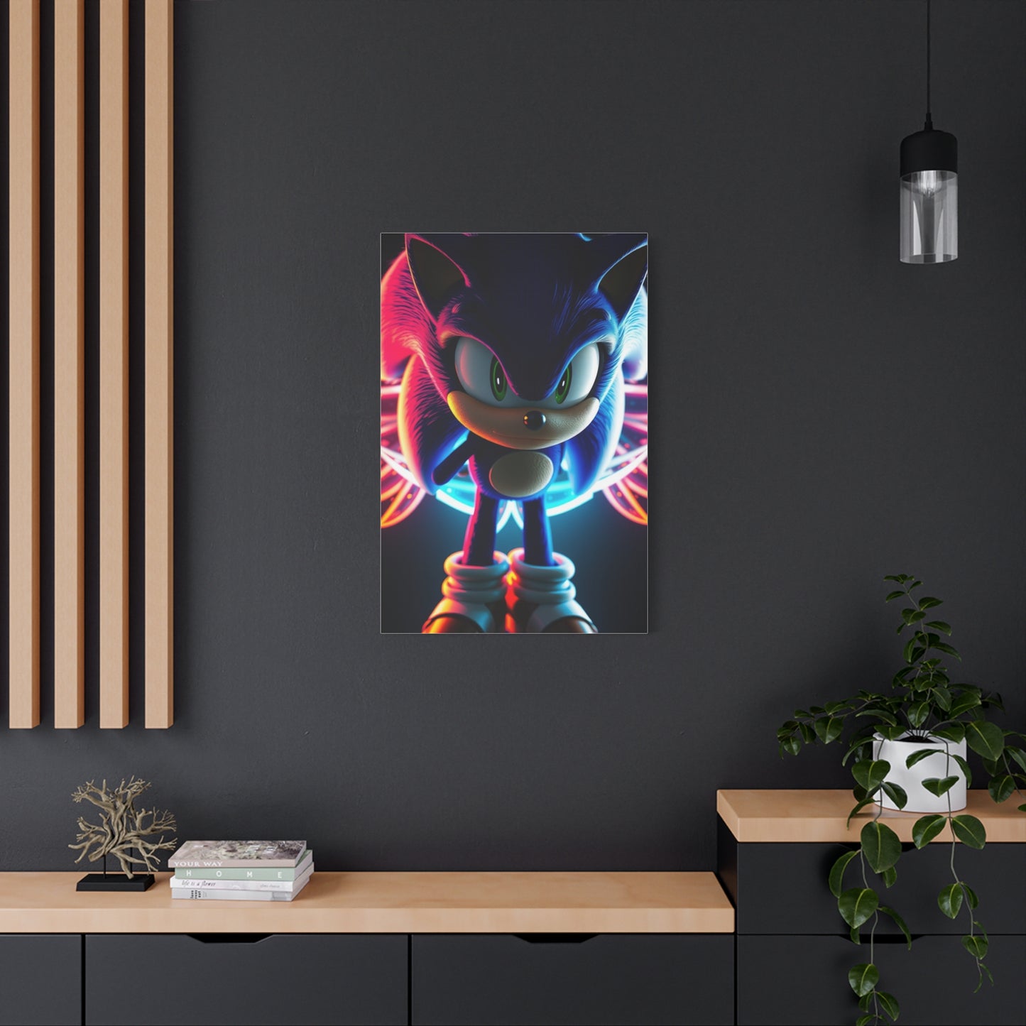 Elite Sonic the Hedgehog Art Vision Wall Art & Canvas Print
