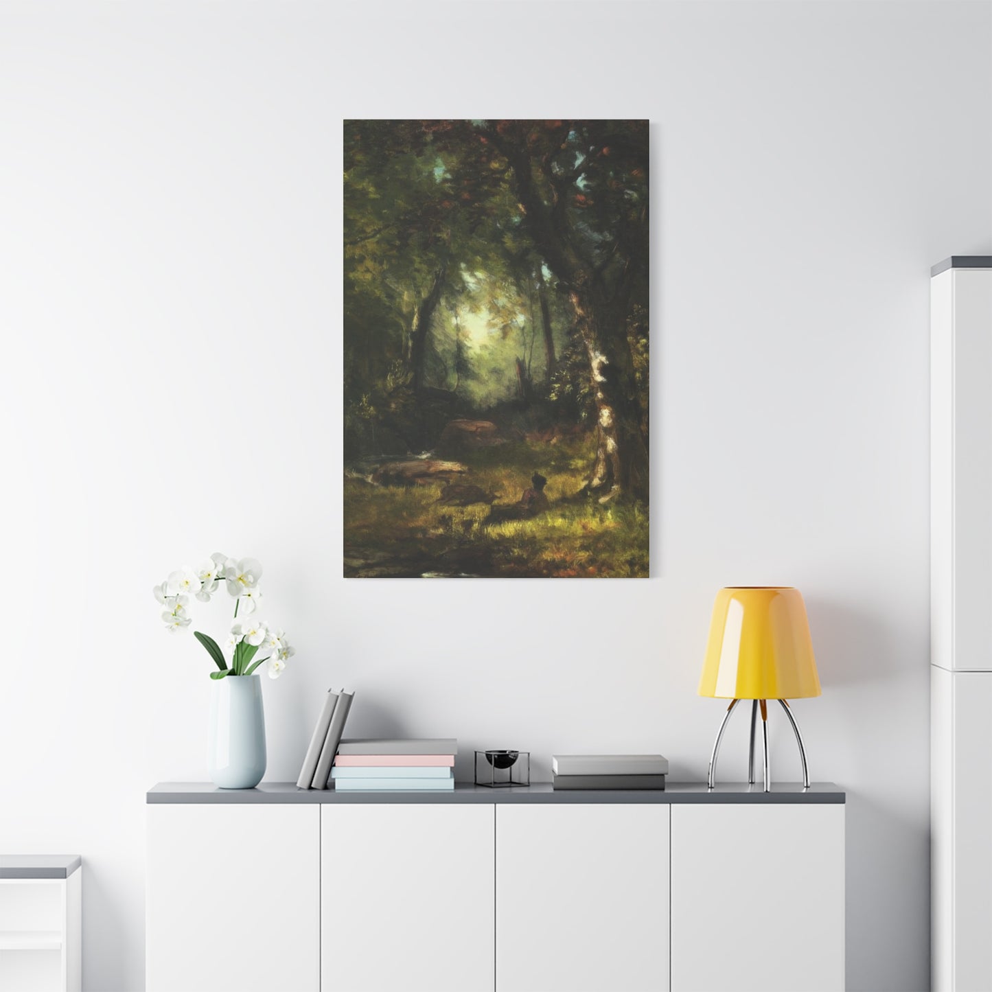 The Huntsman George Inness Wall Art & Canvas Prints