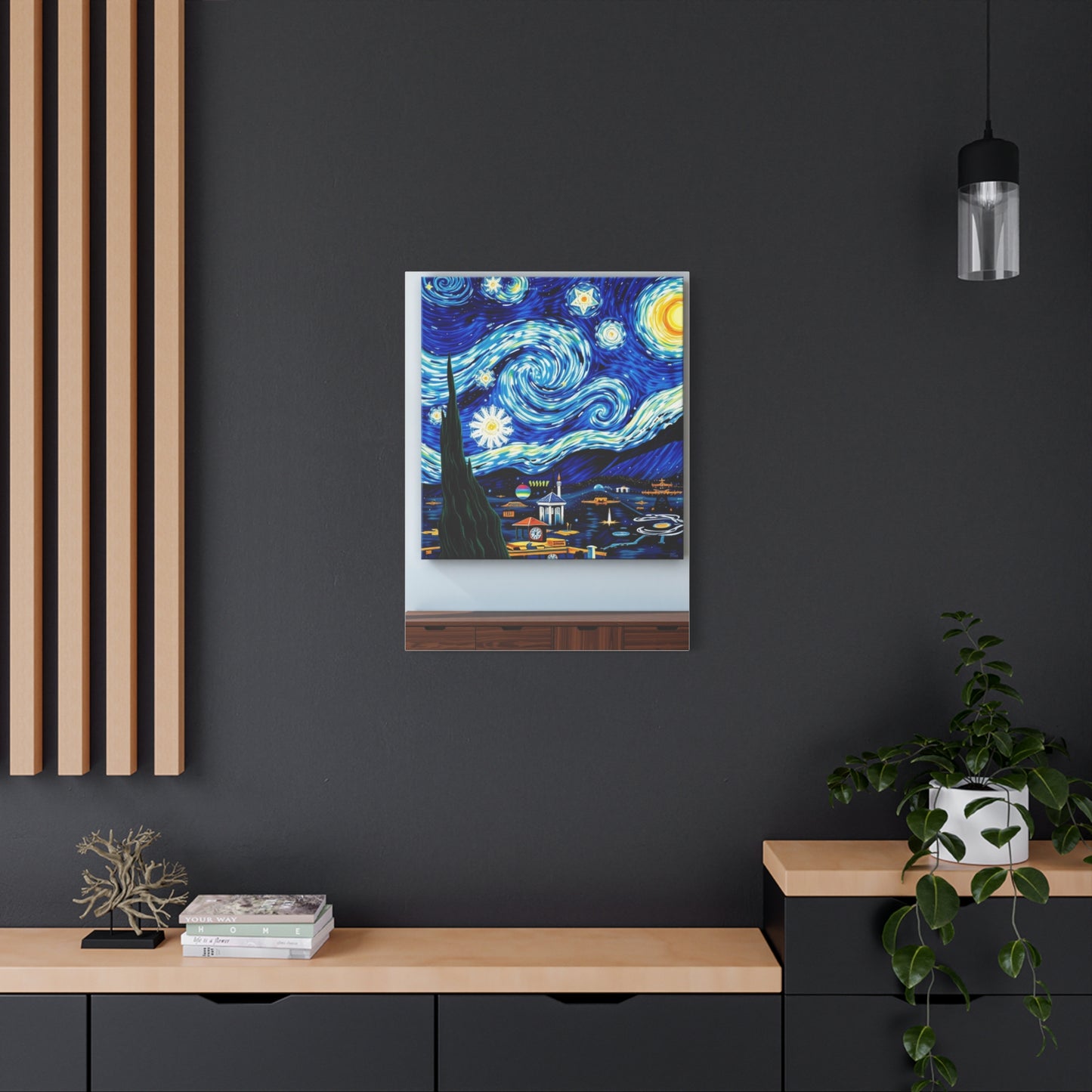 The Starry Night Canvas Art Supreme Gallery Wall Art & Canvas Print