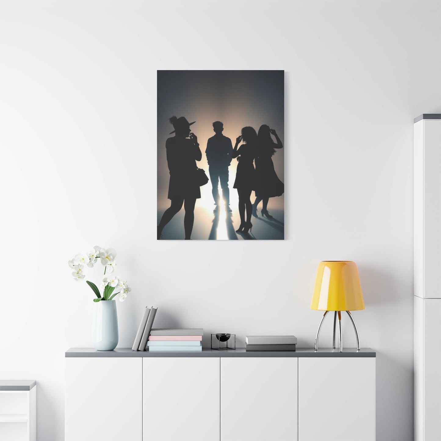 Collection Silhouettes Art Art Wall Art & Canvas Print