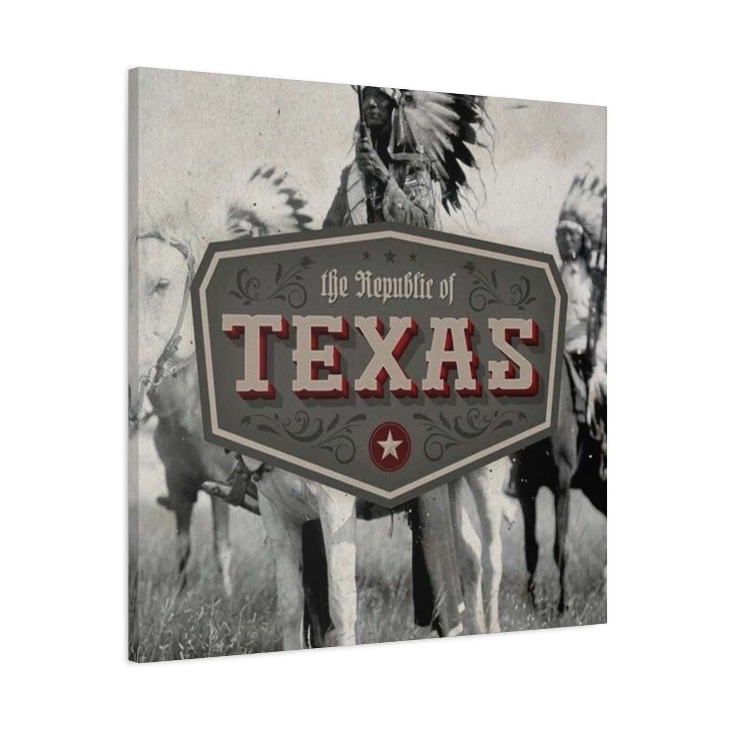 The Republic Of Texas Poster Wall Art & Canvas Prints