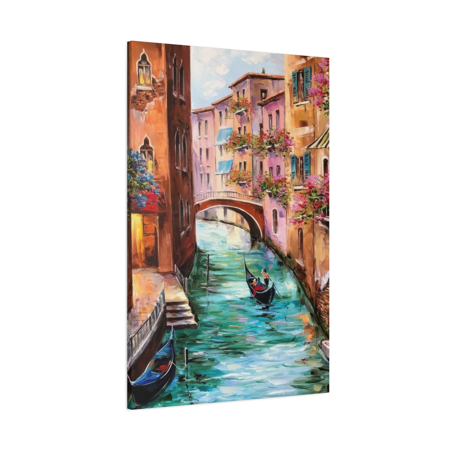 Venice Italy Boat Painting Wall Art & Canvas Prints