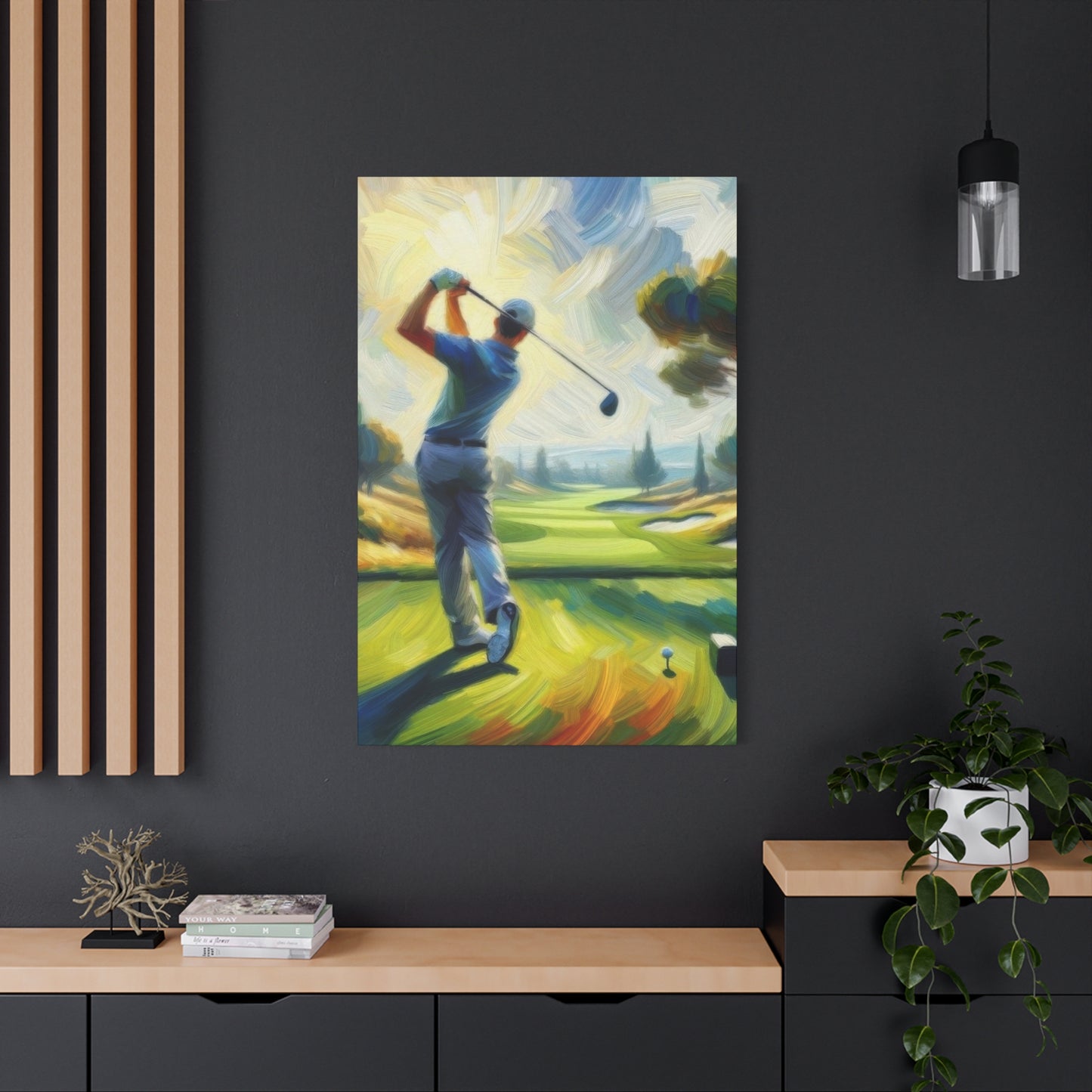 Golf Swing 2 Wall Art & Canvas Prints