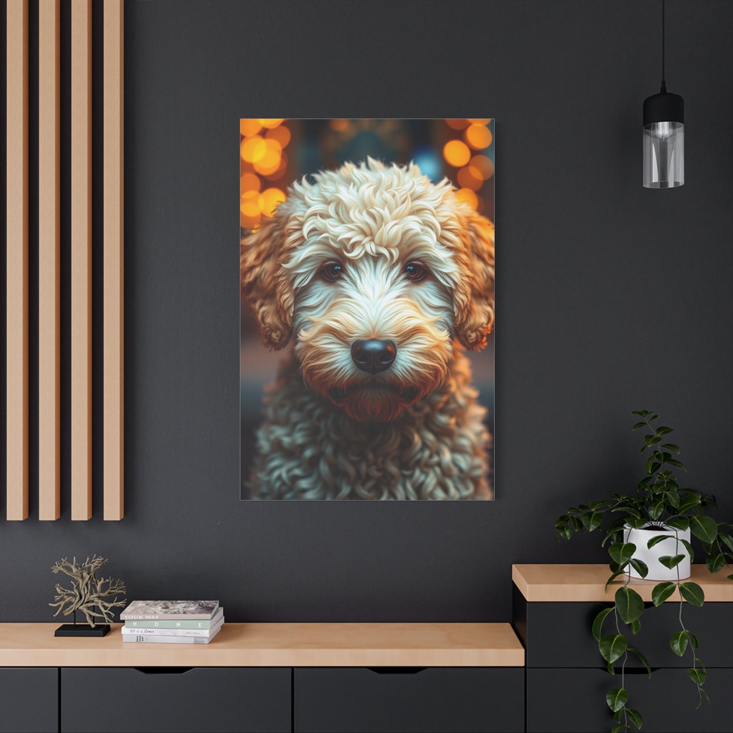 Golden Doodle Art Refined Canvas Wall Art & Canvas Print