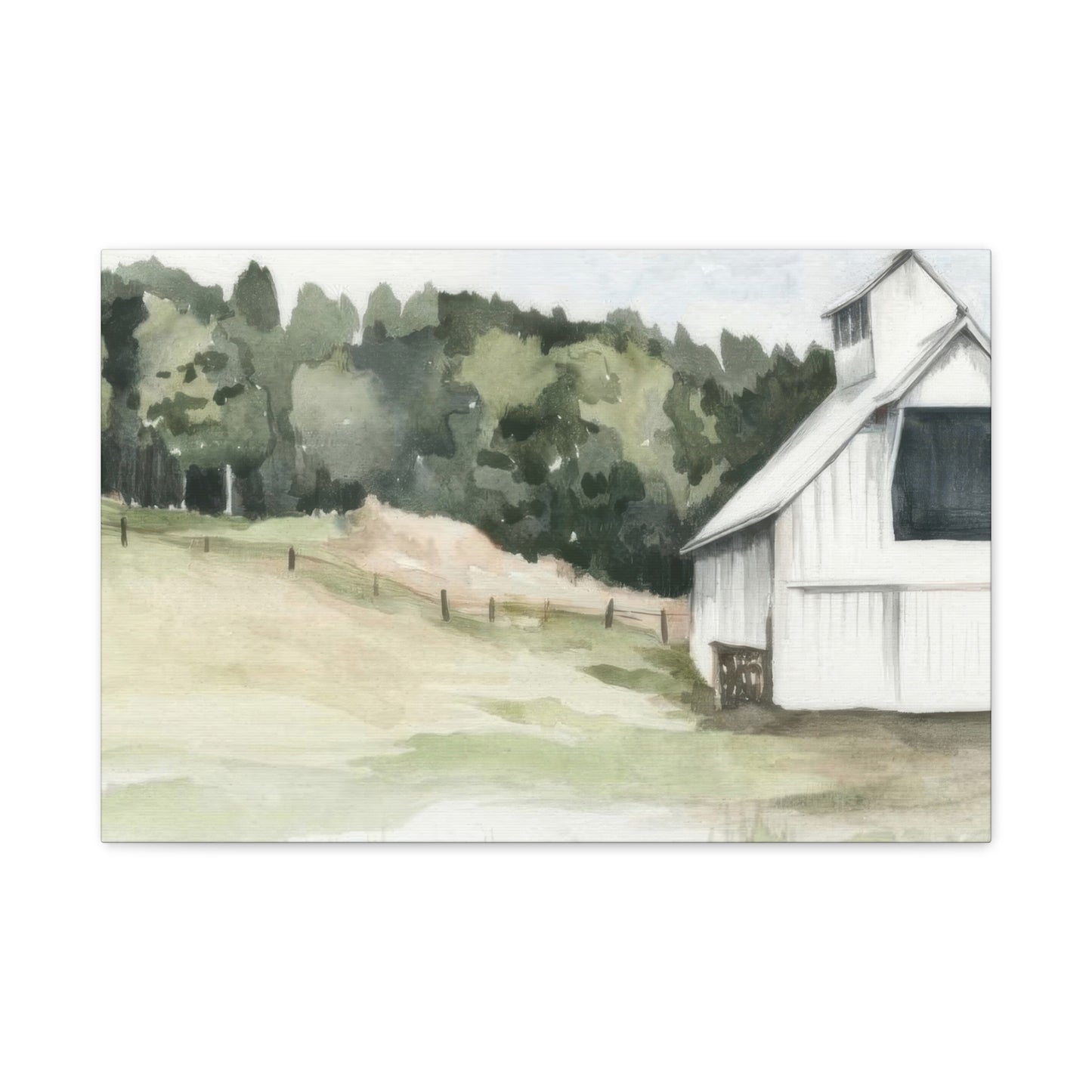 Jennifer Paxton Parker Watercolor Barn Wall Art & Canvas Prints