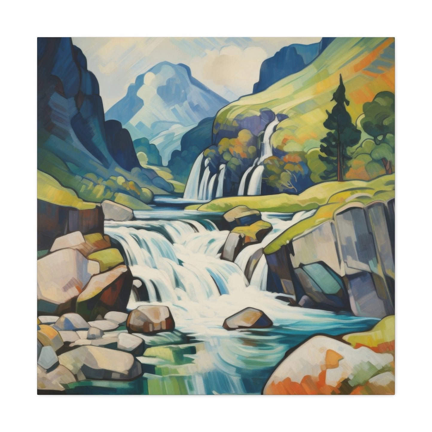 Deconstructed Falls 7 Wall Art & Canvas Prints