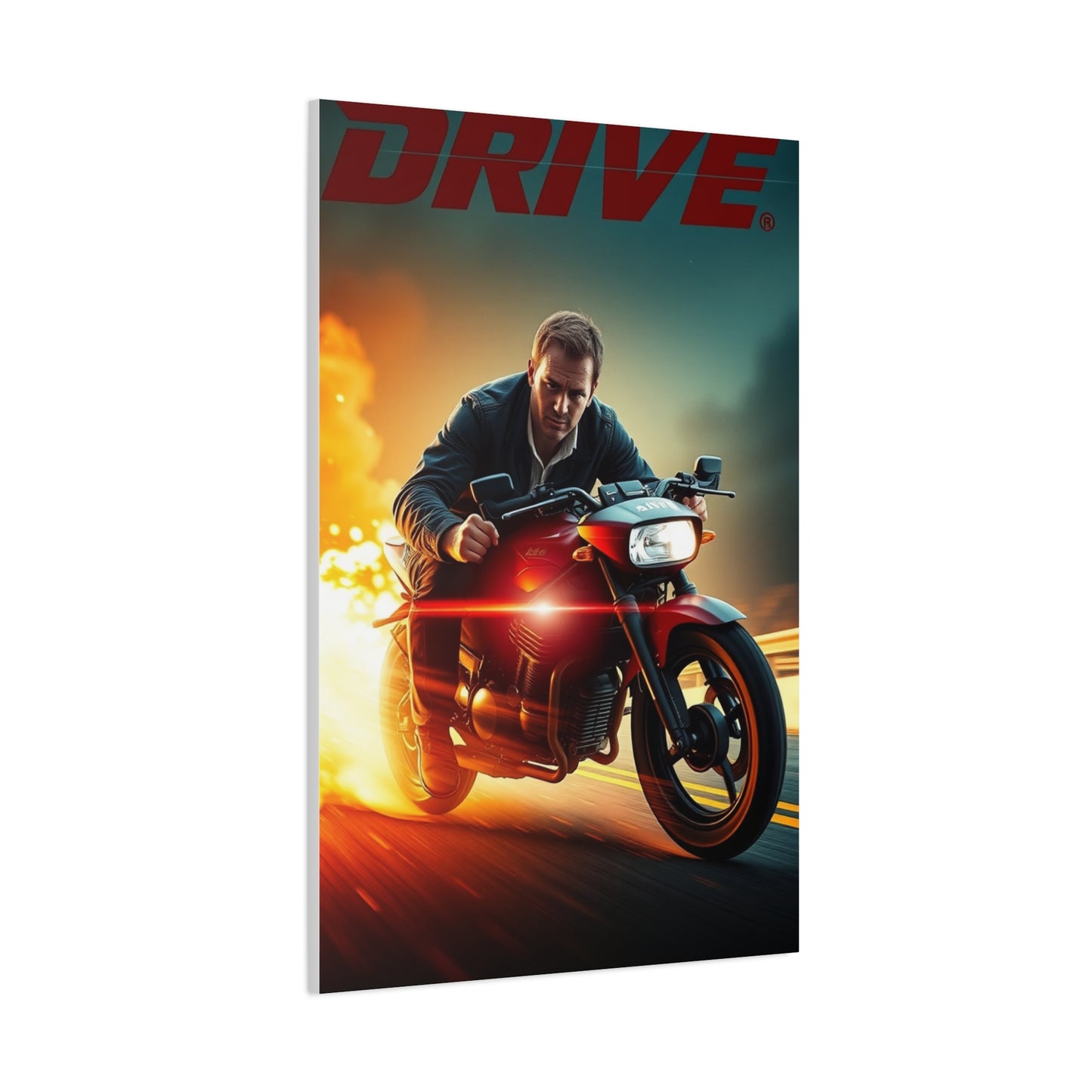 Drive (Film) Art Refined Canvas Wall Art & Canvas Print