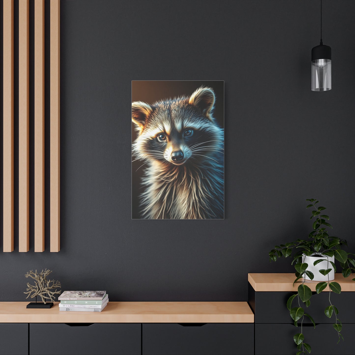 Elite Raccoon Art Vision Wall Art & Canvas Print