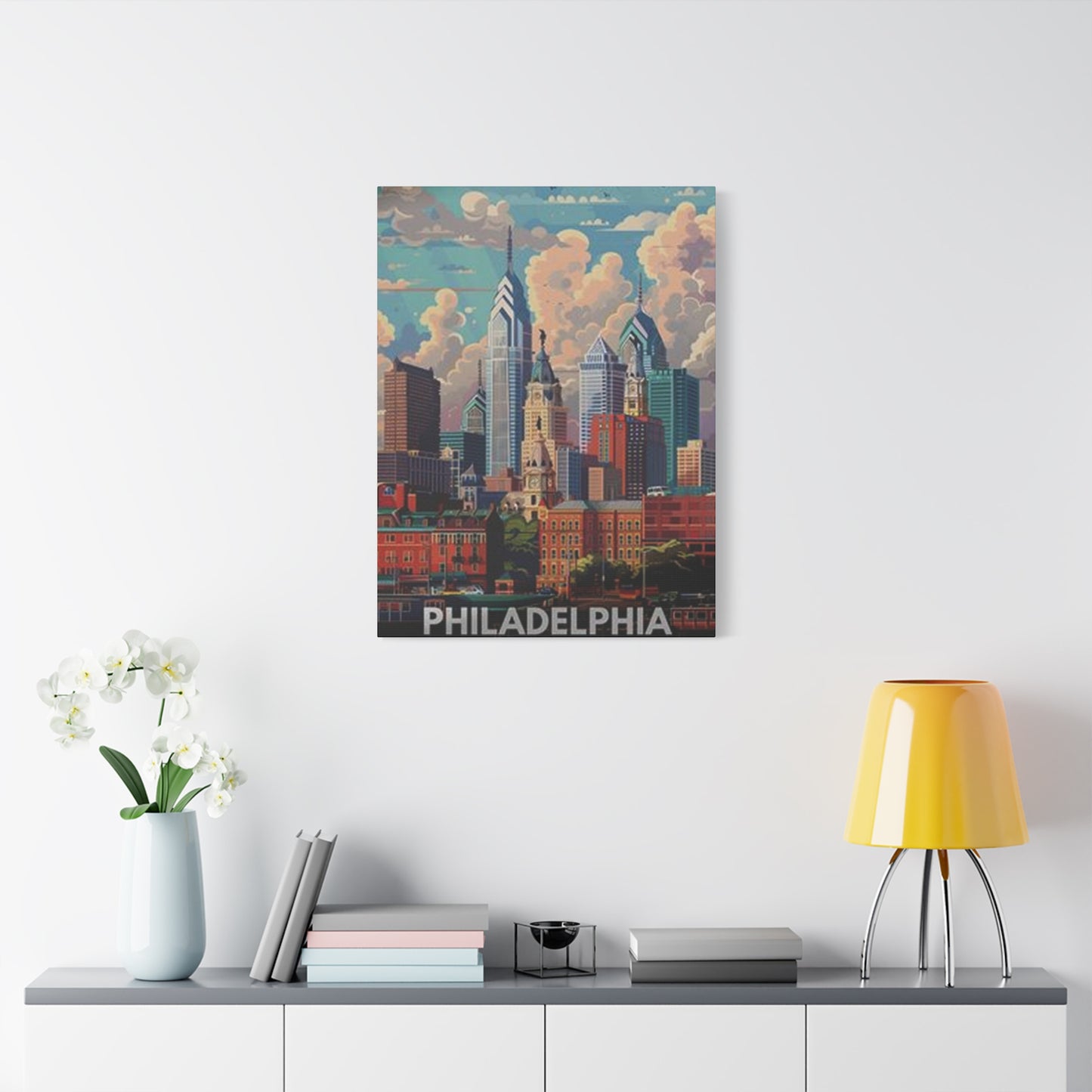 Sunny Day Of Philadelphia Wall Art & Canvas Prints