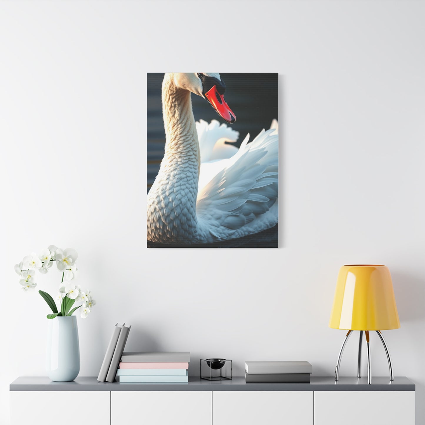 Swan Art Supreme Gallery Wall Art & Canvas Print