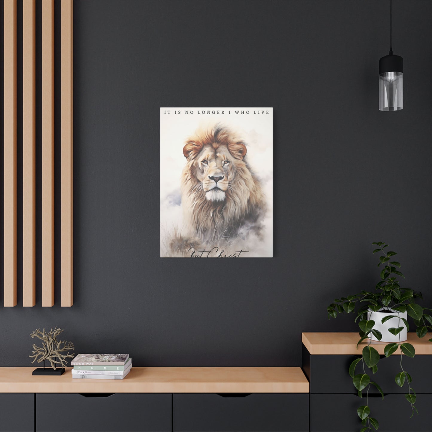 It Is No Longer I Who Live Wall Art & Canvas Prints