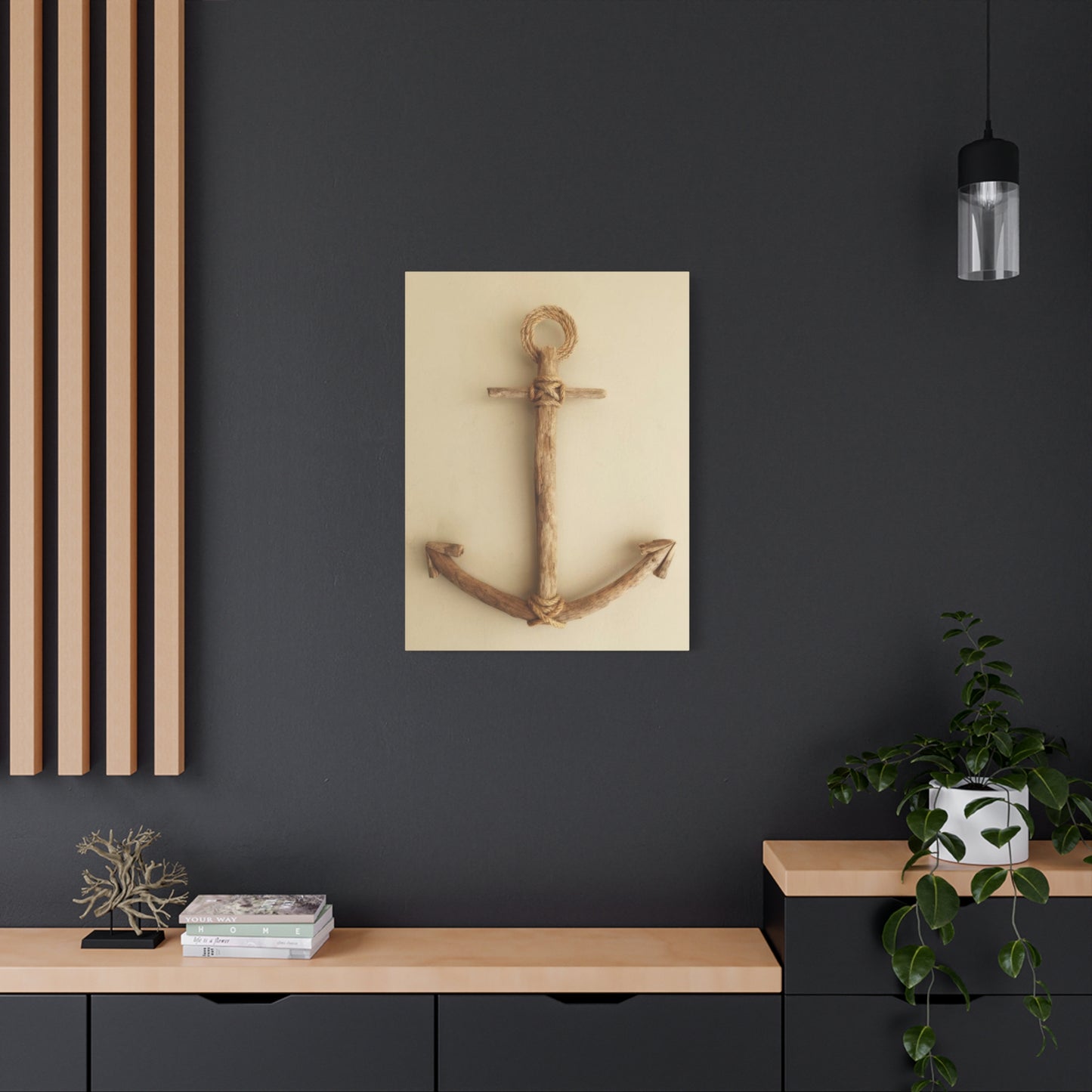 Driftwood Anchor Wall Art & Canvas Prints