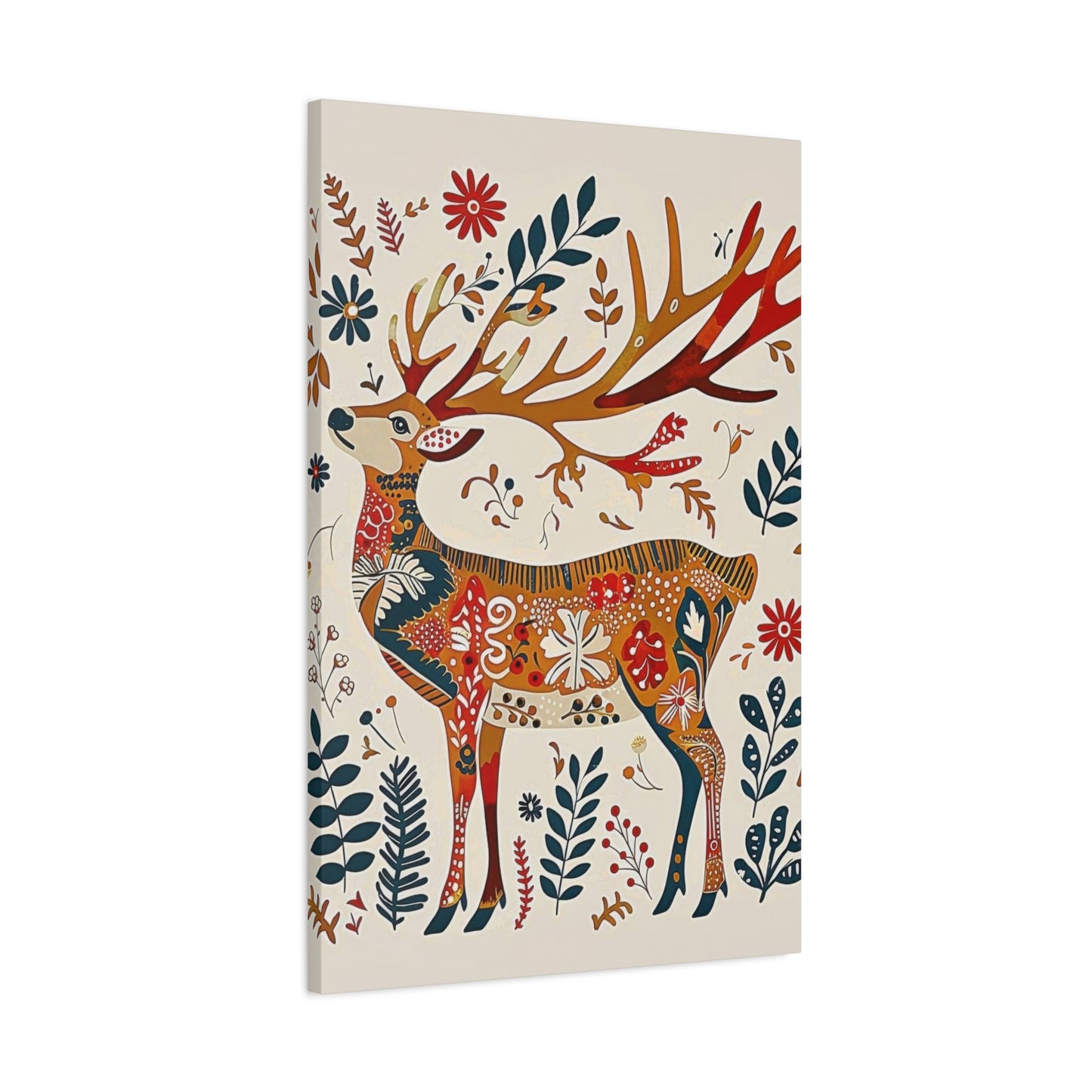 Deer Scandinavia 2 Wall Art & Canvas Prints