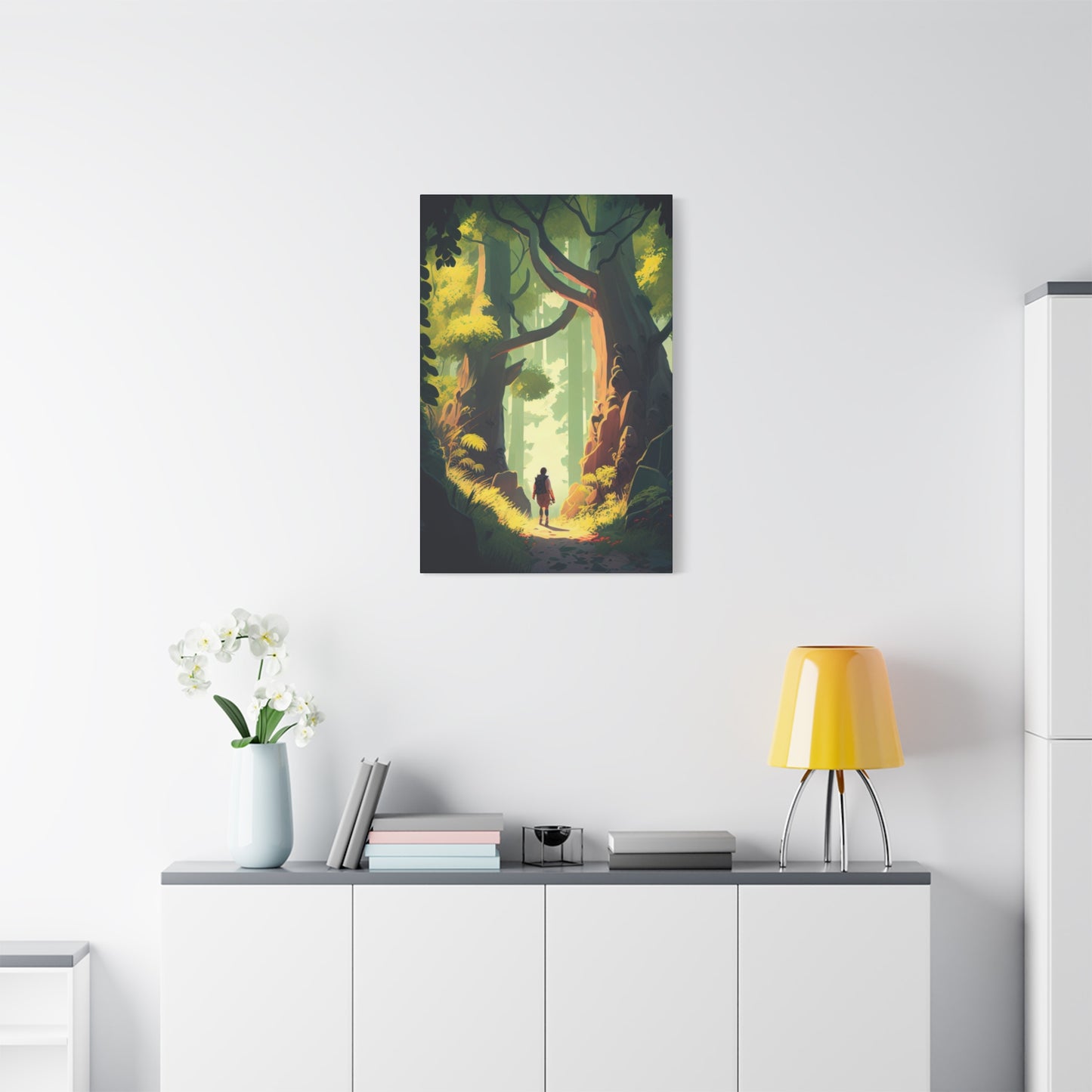 Treading Through Forest Wall Art & Canvas Prints