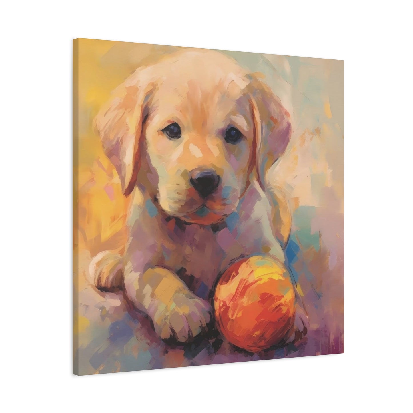 Playful Puppy Dog Wall Art & Canvas Prints