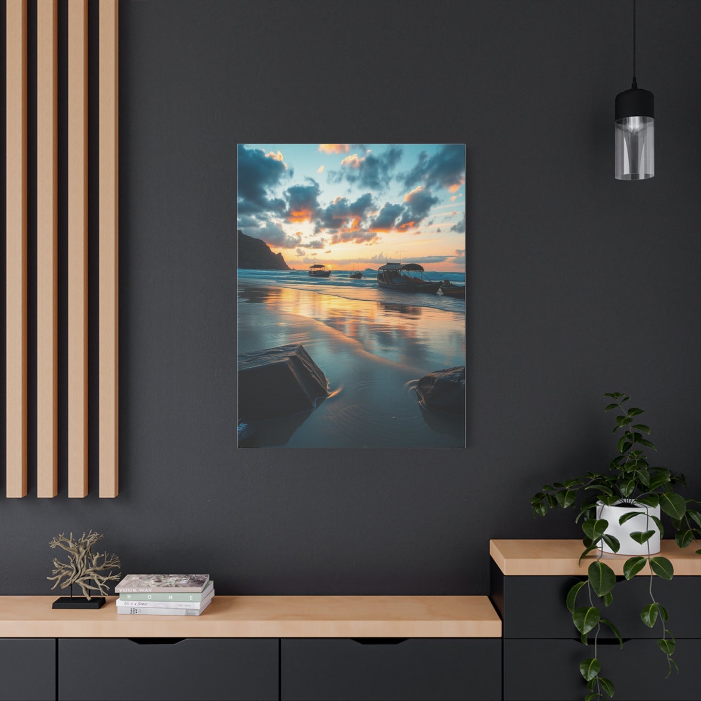 Vision Beaches Art Art Wall Art & Canvas Print