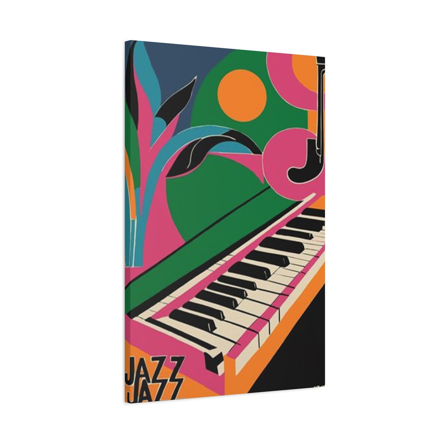 Colorful Jazz Poster Wall Art & Canvas Prints