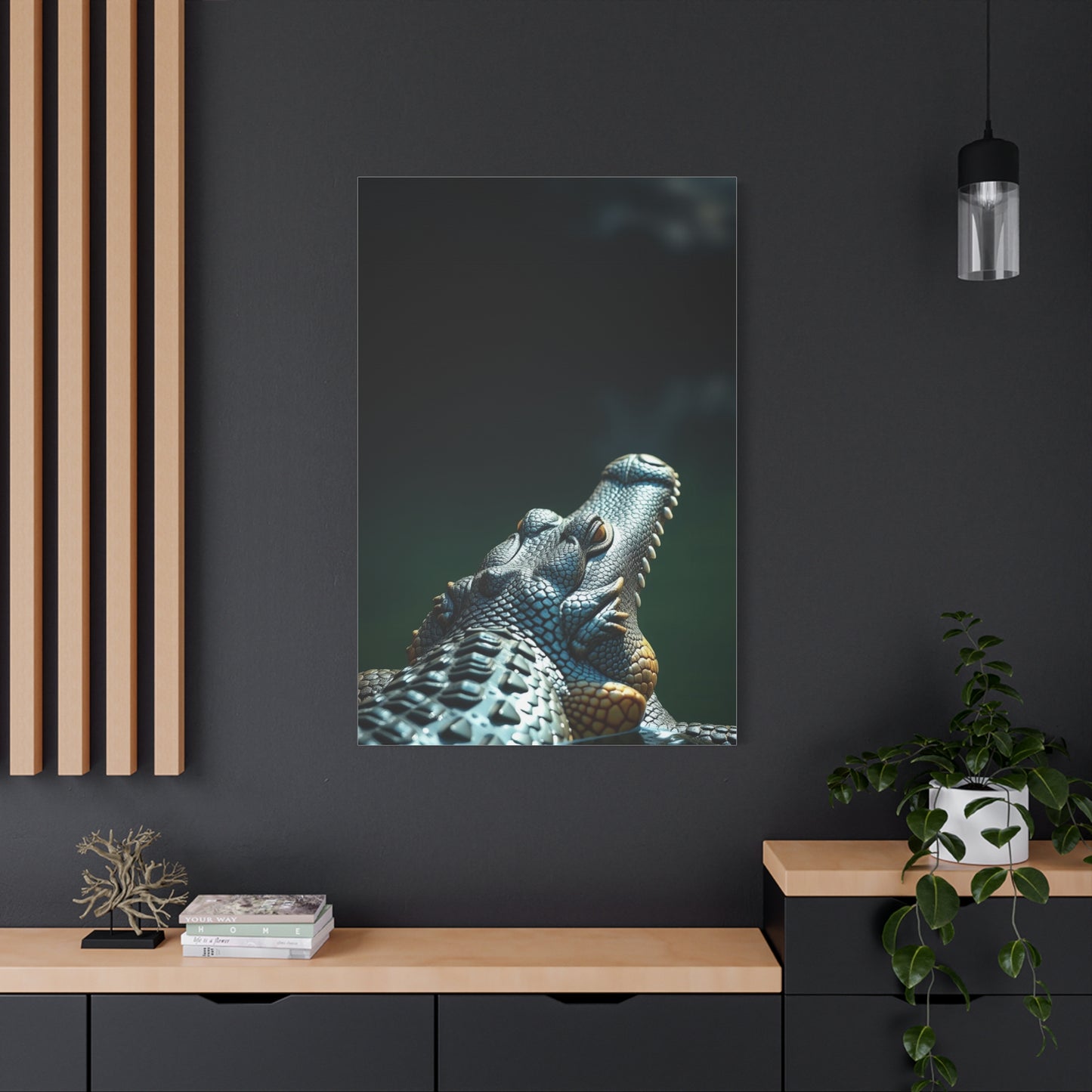 Elite Crocodile & Alligator Art Vision Wall Art & Canvas Print
