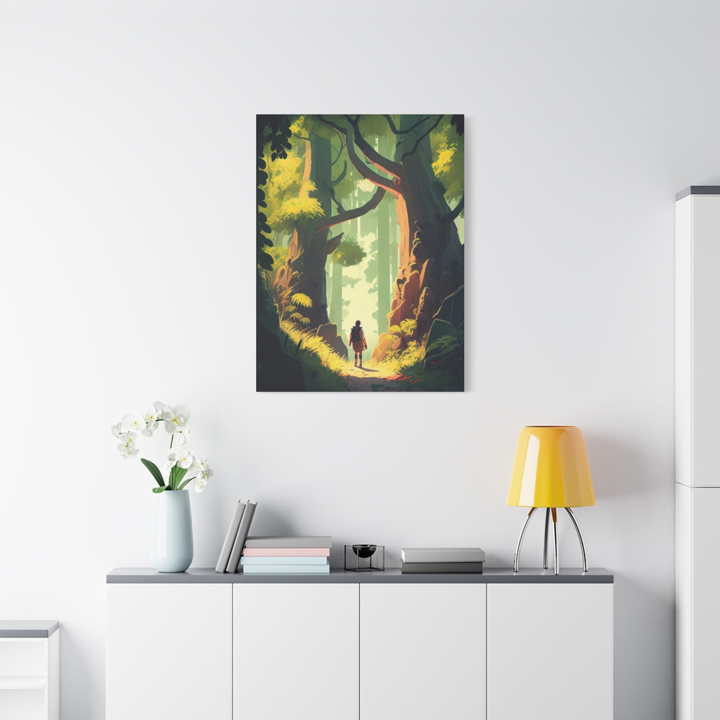 Treading Through Forest Wall Art & Canvas Prints