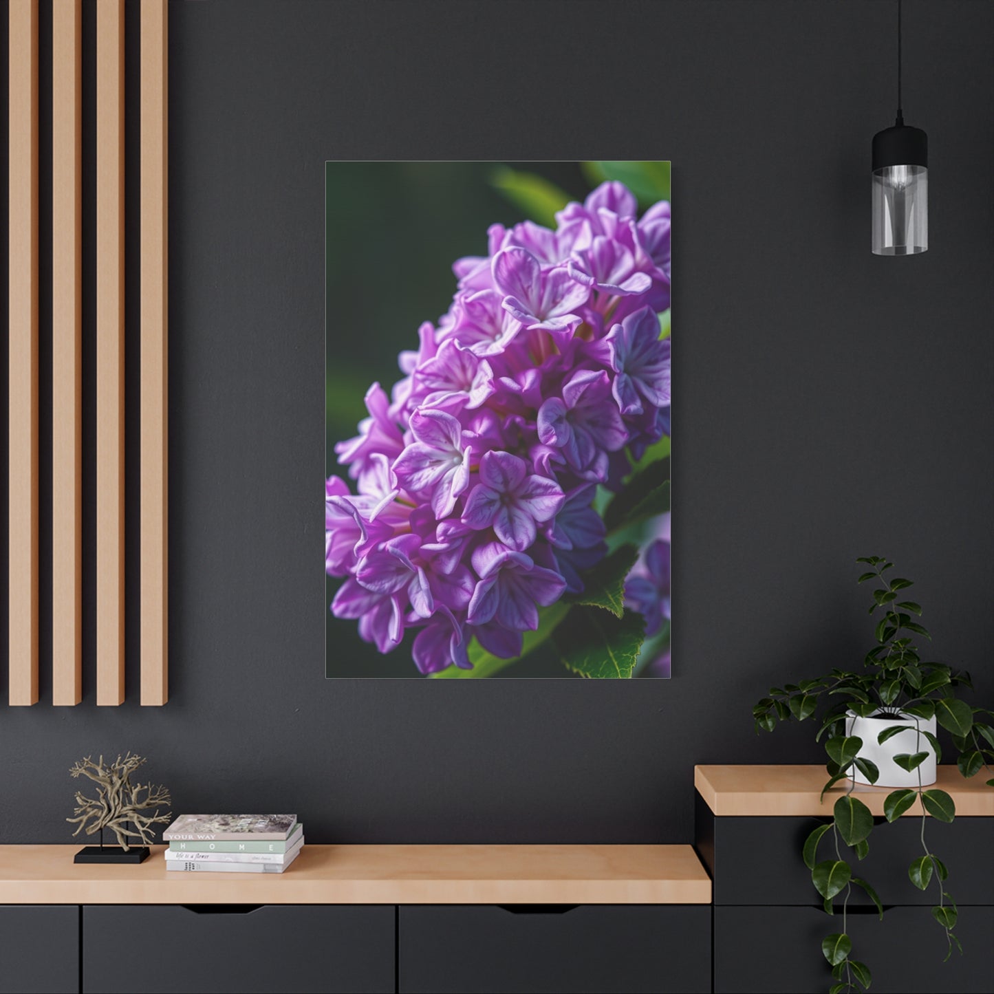 Supreme Lilac Flower Art Collection Wall Art & Canvas Print