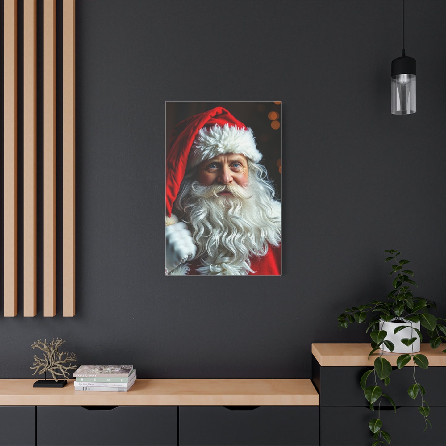 Elite Santa Claus Art Vision Wall Art & Canvas Print