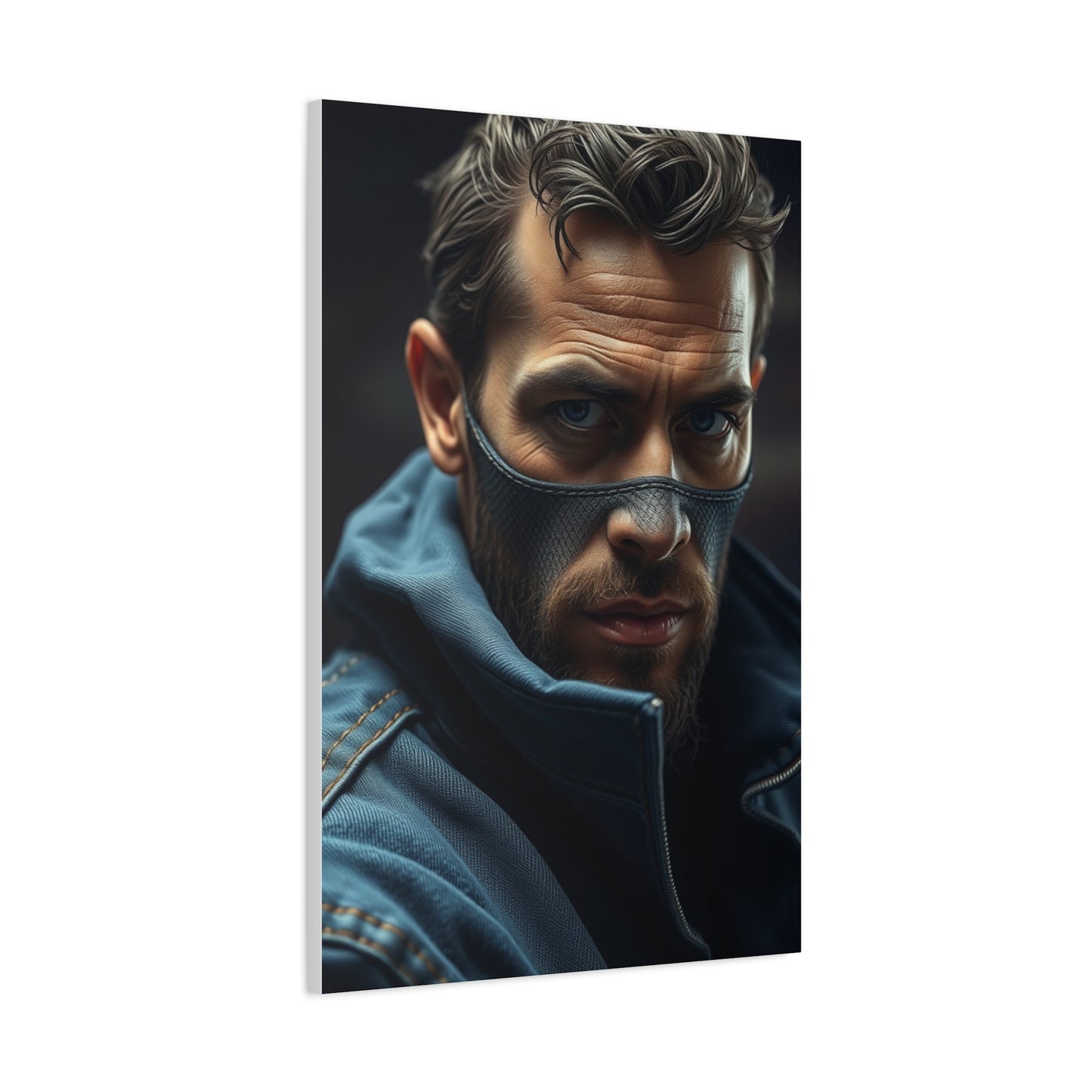 Denim and Leather Art Supreme Gallery Wall Art & Canvas Print